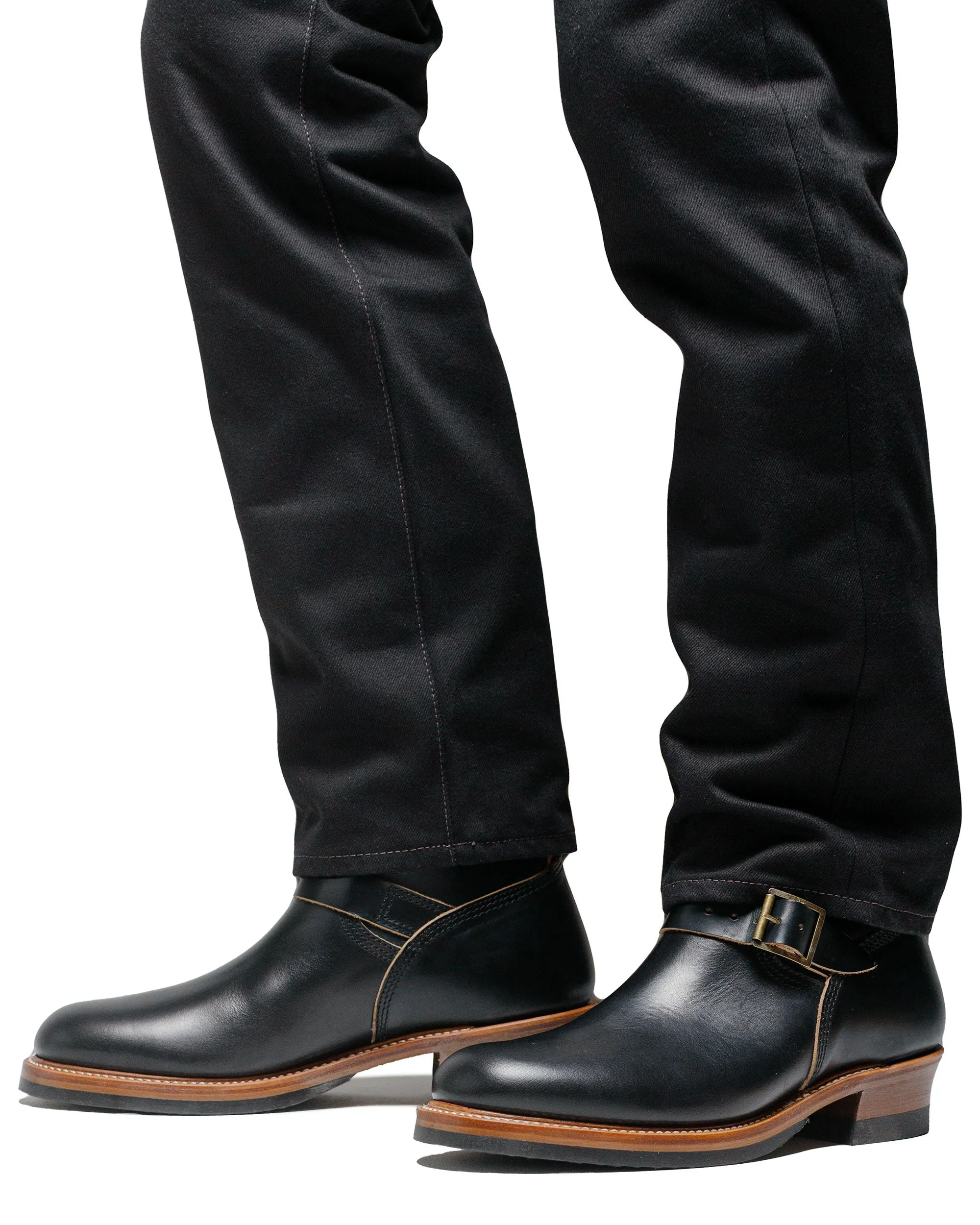 John Lofgren Bootmaker Wabash Engineer Boots Horween CXL Black sold by Lost & Found product image thumbnail 5