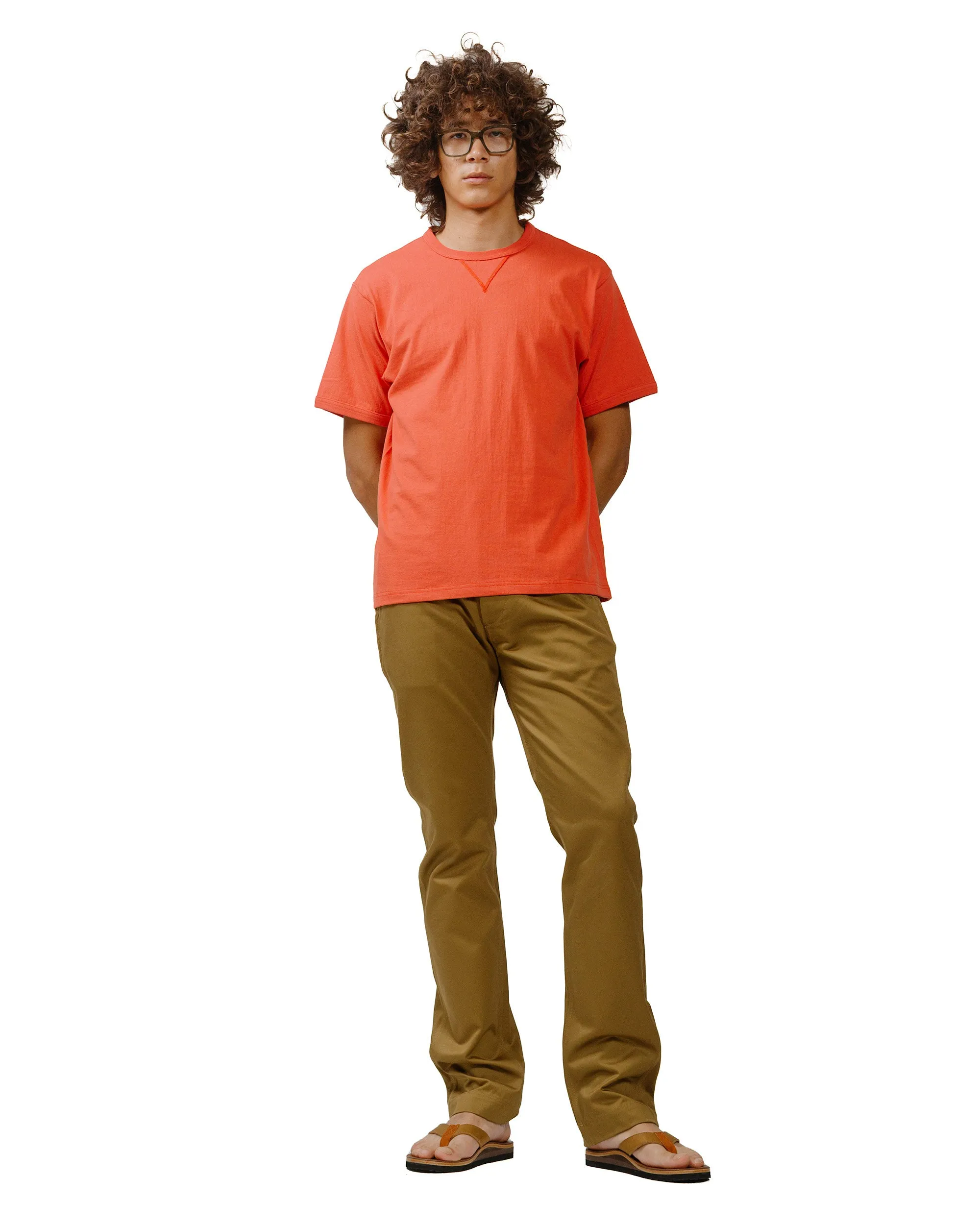 The Real McCoy's MP19010 Blue Seal Chino Trousers O. Khaki sold by Lost & Found product image thumbnail 4