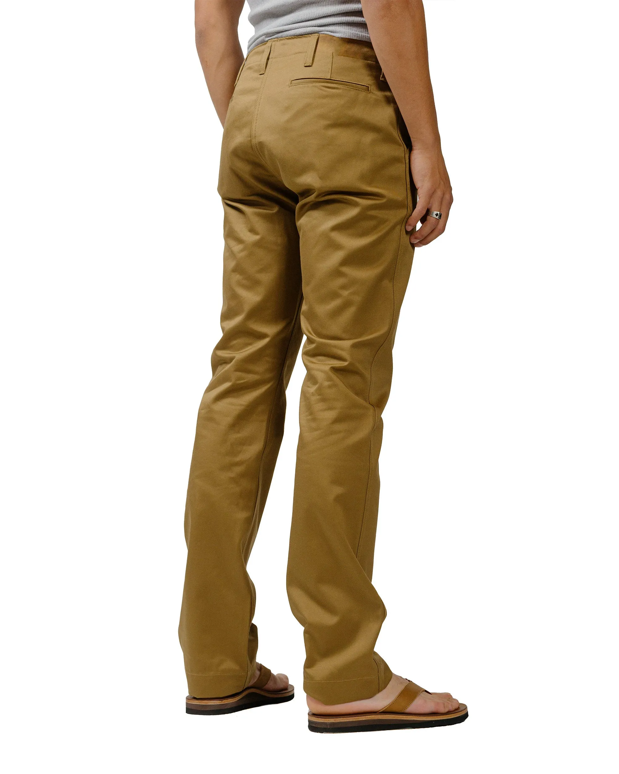 The Real McCoy's MP19010 Blue Seal Chino Trousers O. Khaki sold by Lost & Found product image thumbnail 3