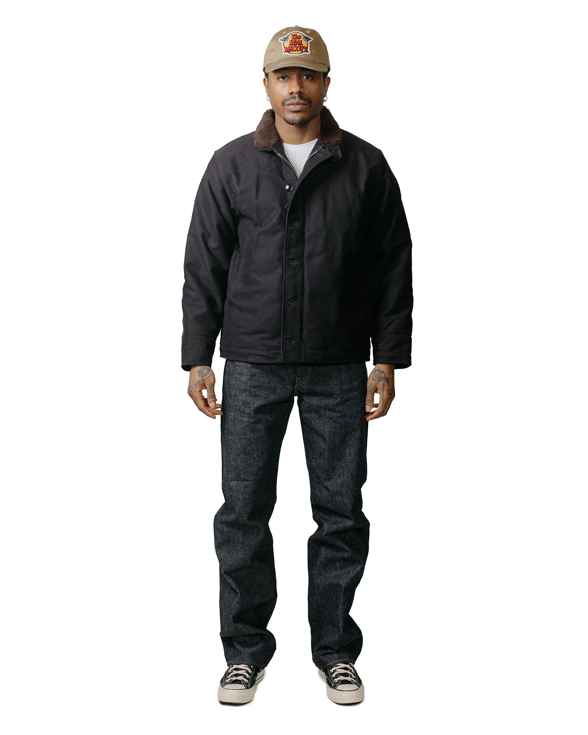The Real McCoy's MJ21105 N-1 Deck Jacket (Navy) sold by Lost & Found product image thumbnail 4