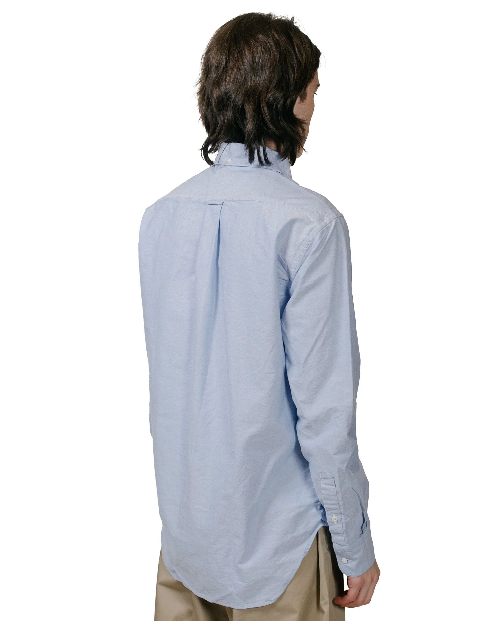 Gitman Vintage Bros. Blue Oxford Long Sleeve sold by Lost & Found product image thumbnail 3