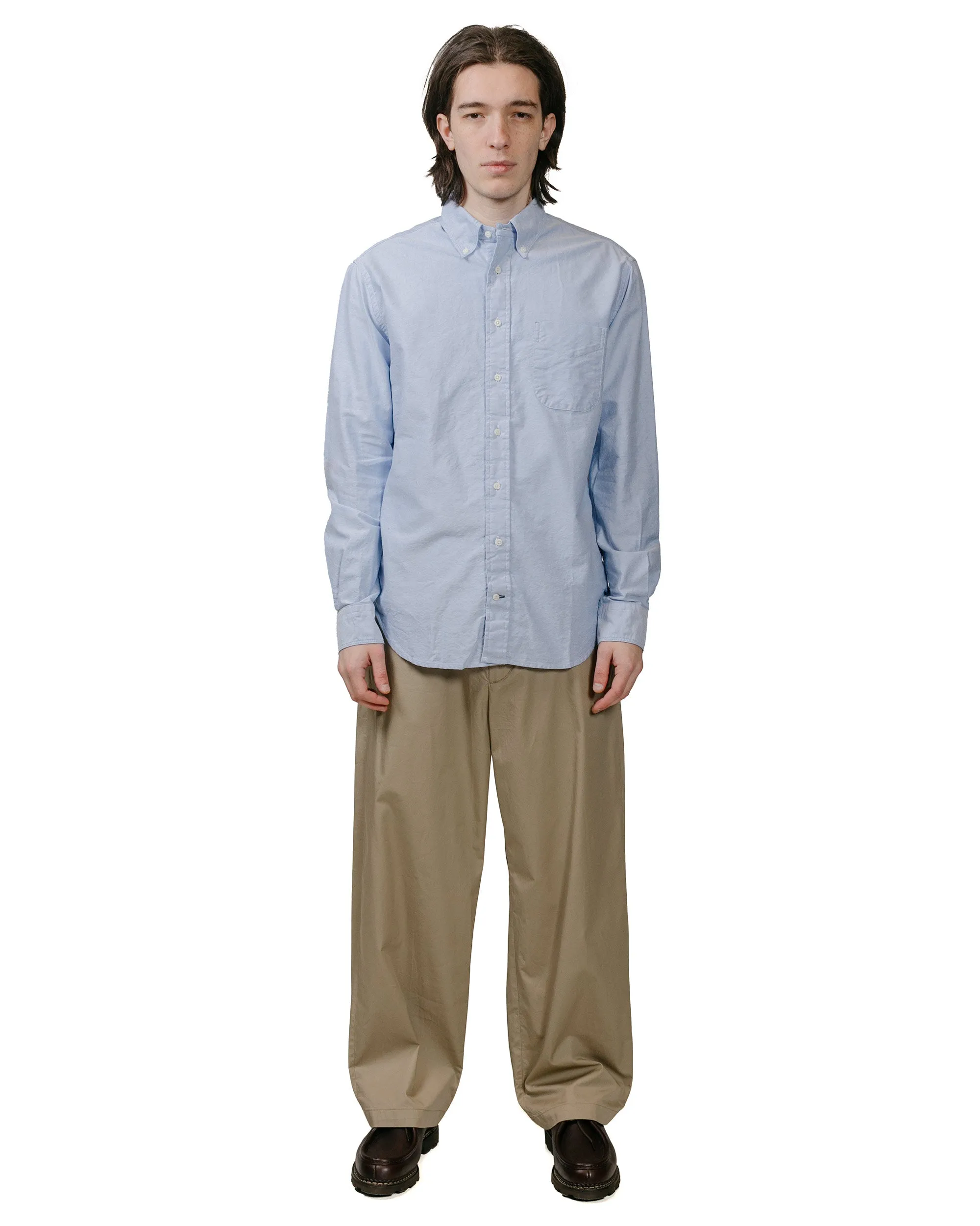 Gitman Vintage Bros. Blue Oxford Long Sleeve sold by Lost & Found product image thumbnail 4