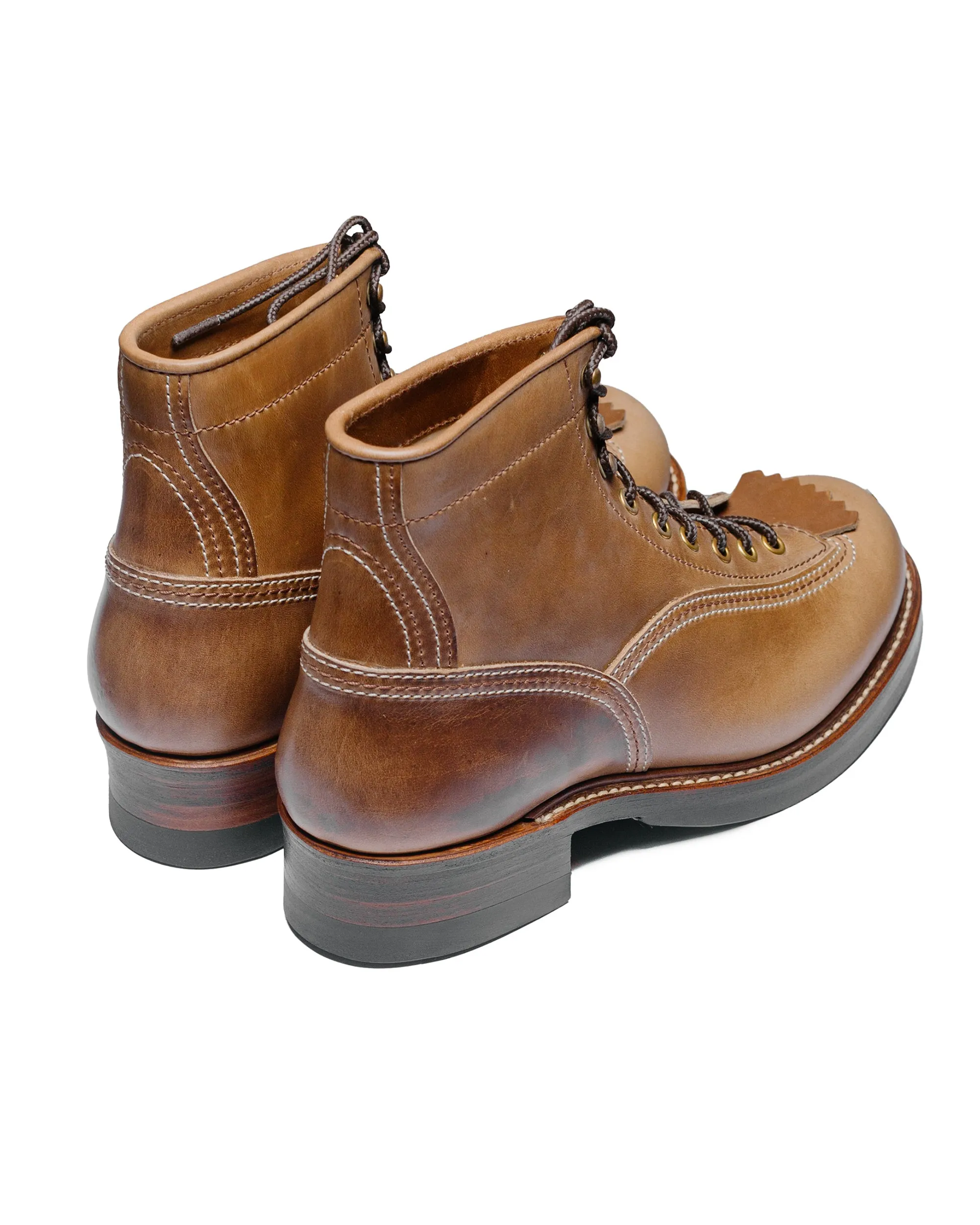 John Lofgren Bootmaker Donkey Puncher Boots Horween Leather CXL Natural sold by Lost & Found product image thumbnail 3
