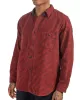 The Real McCoy's MS21102 8HU Houndstooth Flannel Shirt Red sold by Lost & Found