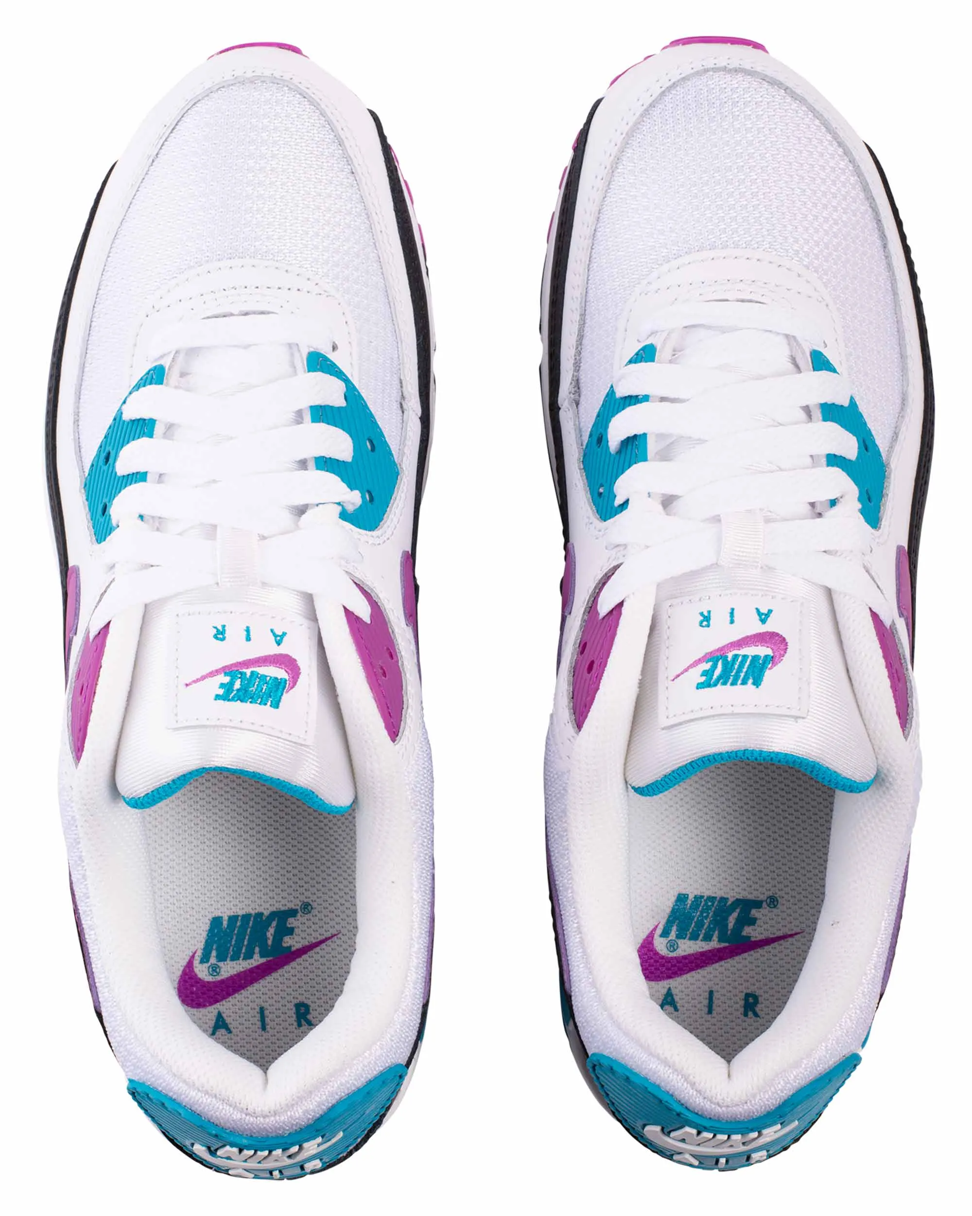 Nike Air Max 90 PRM White/Deep Magenta/Aquatone sold by Lost & Found product image thumbnail 4