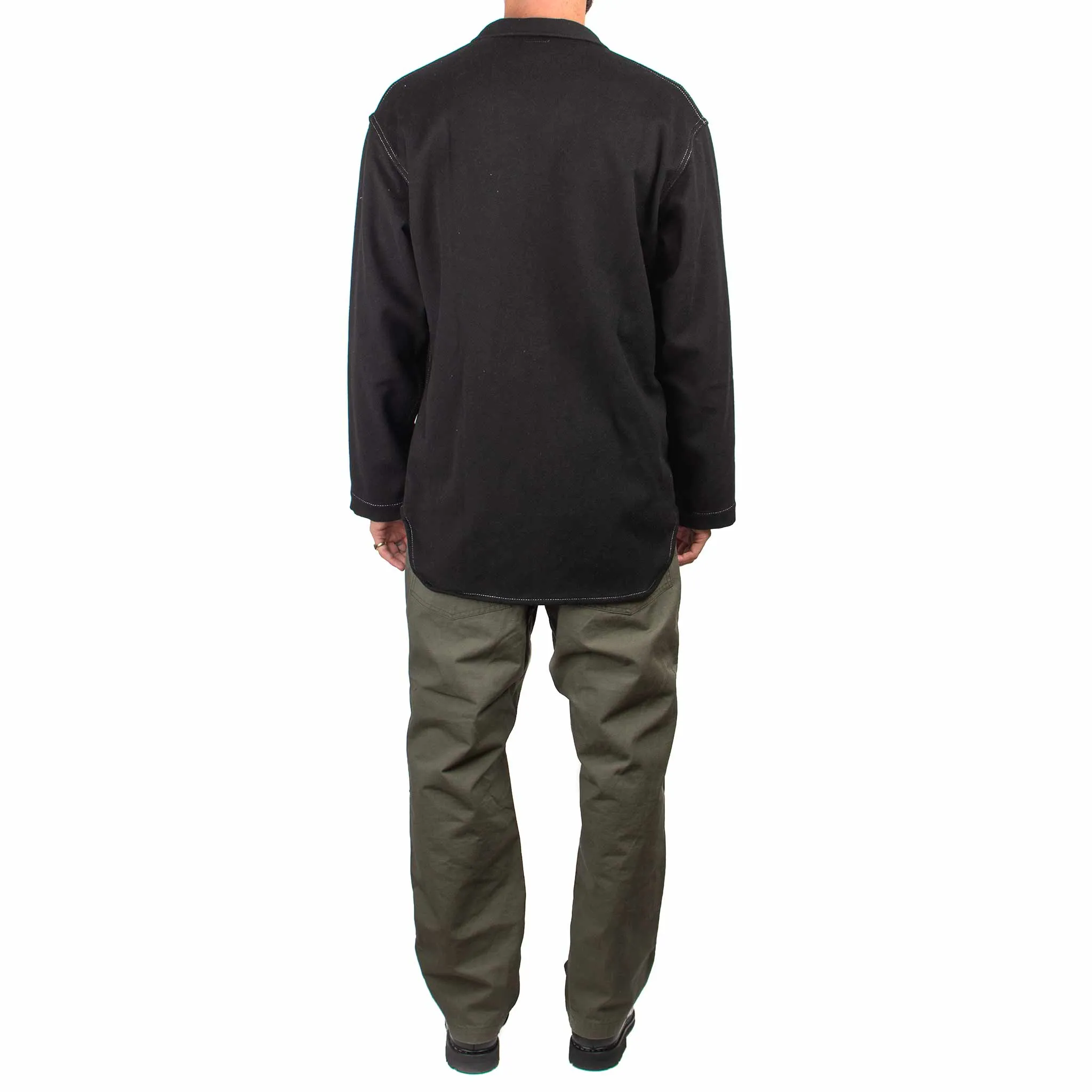 Tender Type WS420 Weaver's Stock Tail Shirt Black Wool Baize sold by Lost & Found product image thumbnail 3