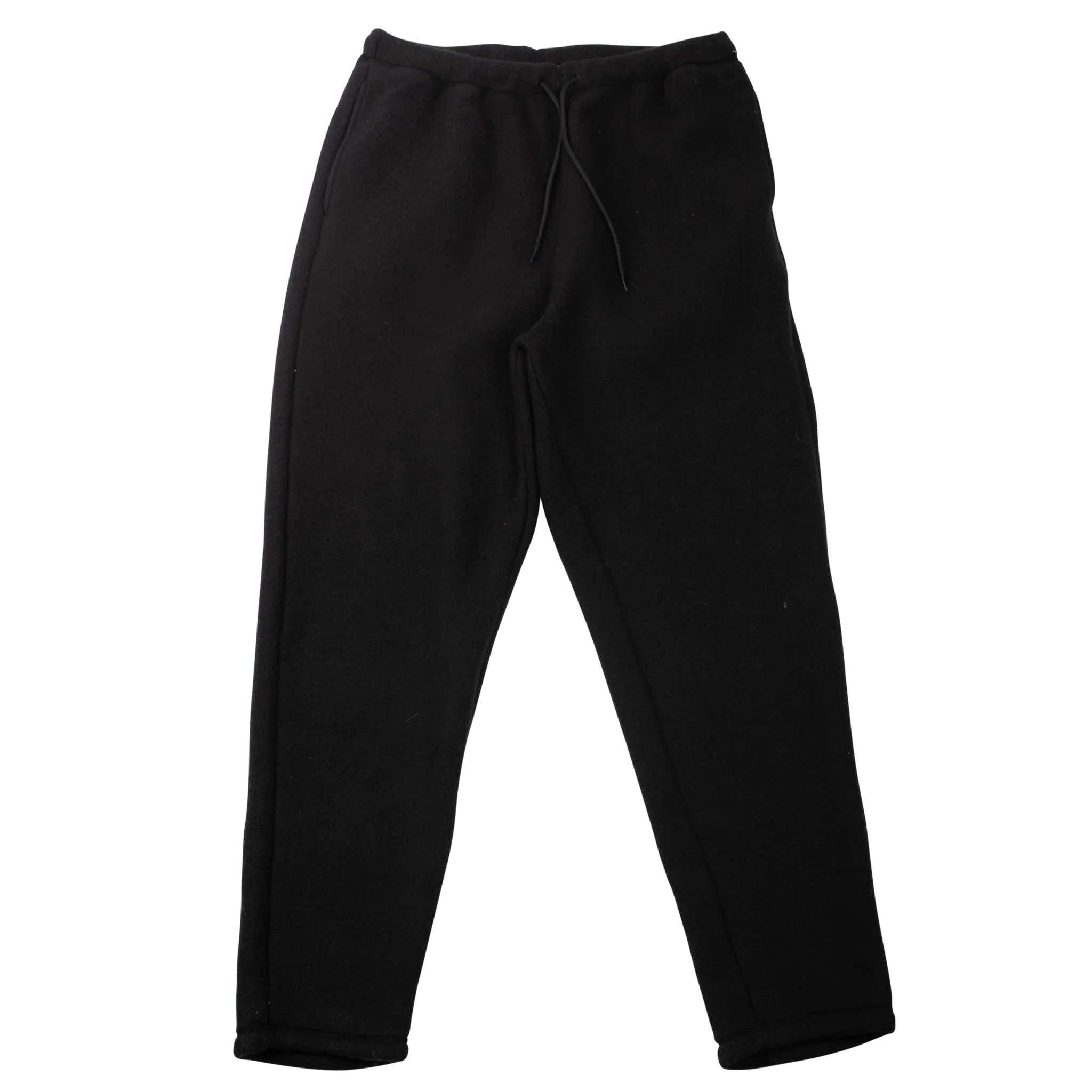 The Real McCoy's MC21102 Trousers, Cold Weather, Fleece Black sold by Lost & Found