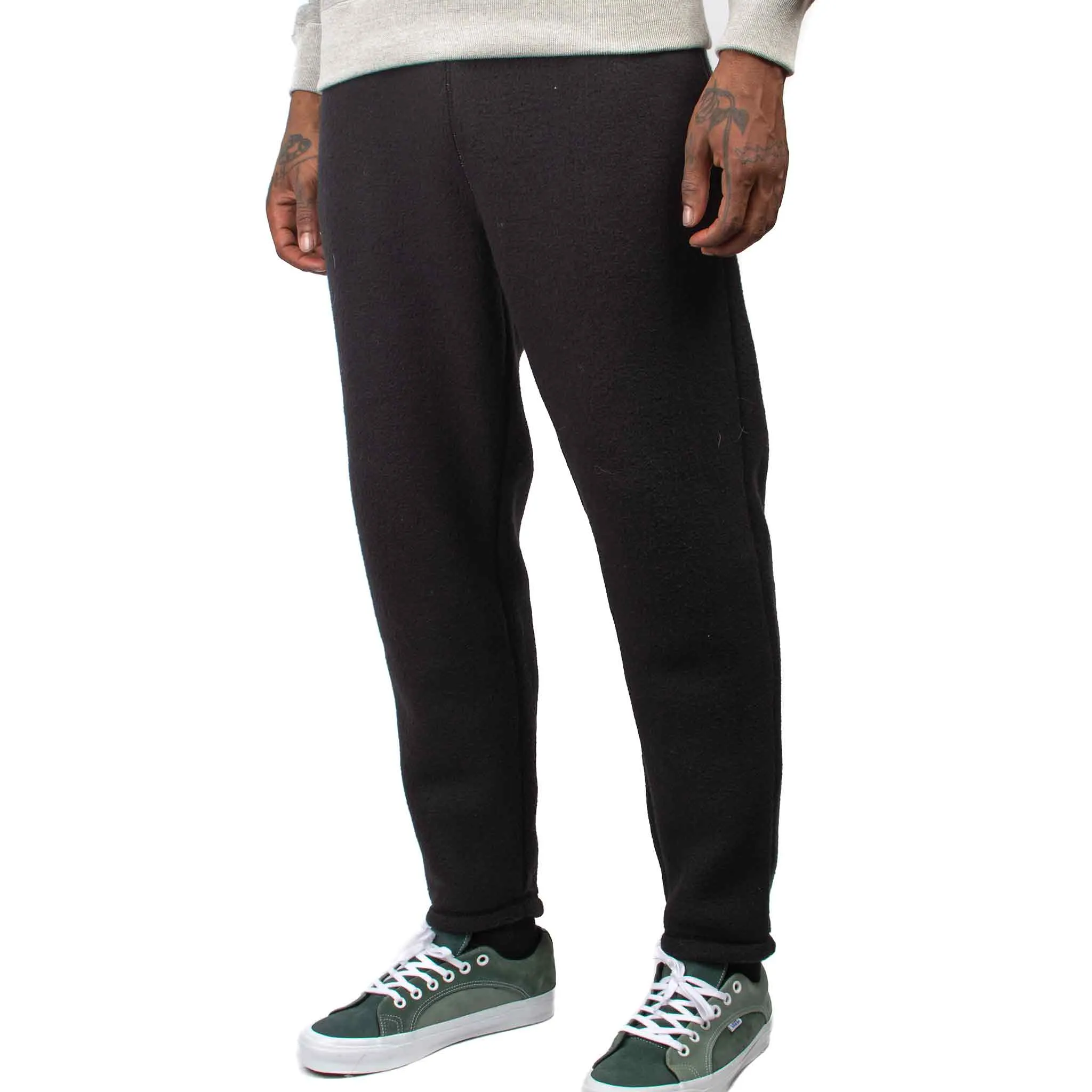 The Real McCoy's MC21102 Trousers, Cold Weather, Fleece Black sold by Lost & Found product image thumbnail 4