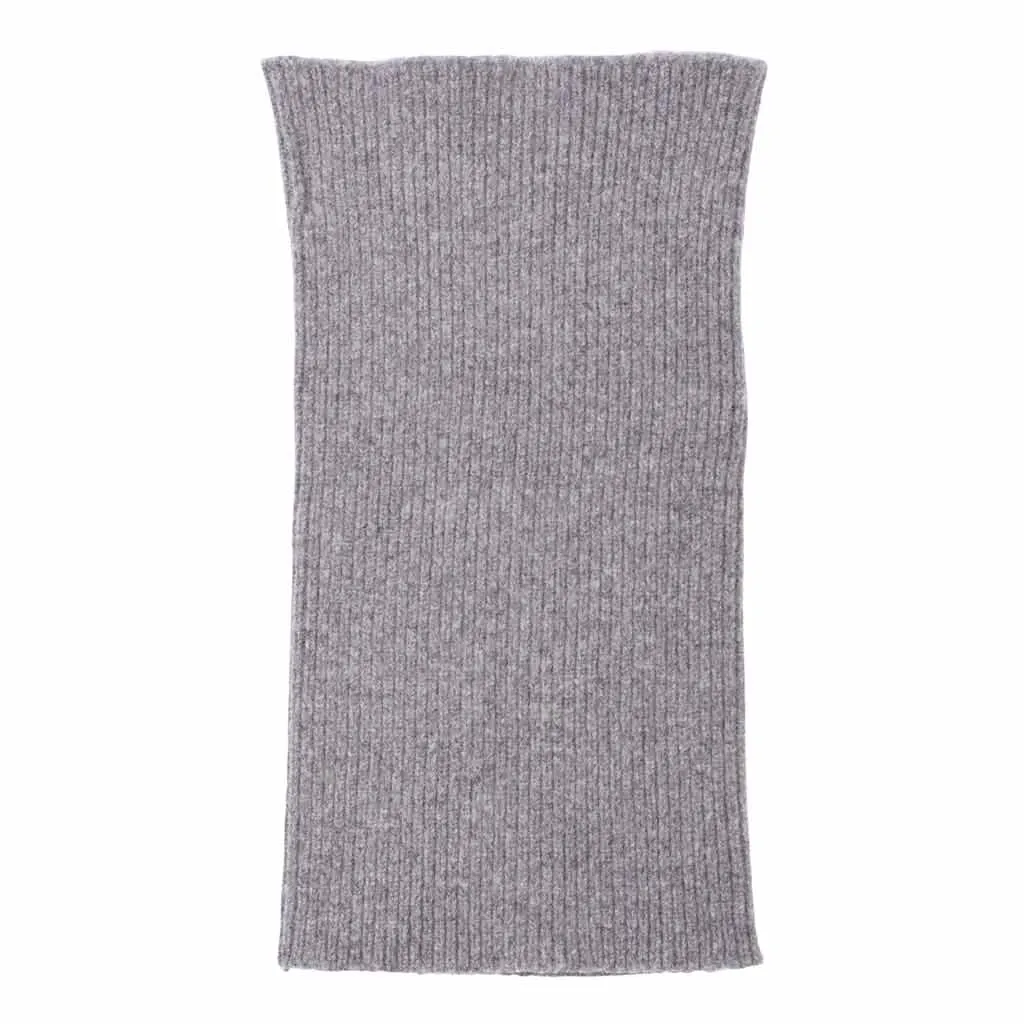 Lost & Found Lambswool Neckwarmer Grey Mix sold by Lost & Found