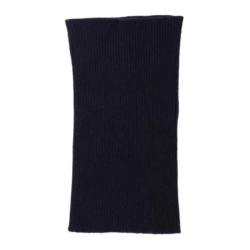 Lost & Found Lambswool Neckwarmer Navy sold by Lost & Found