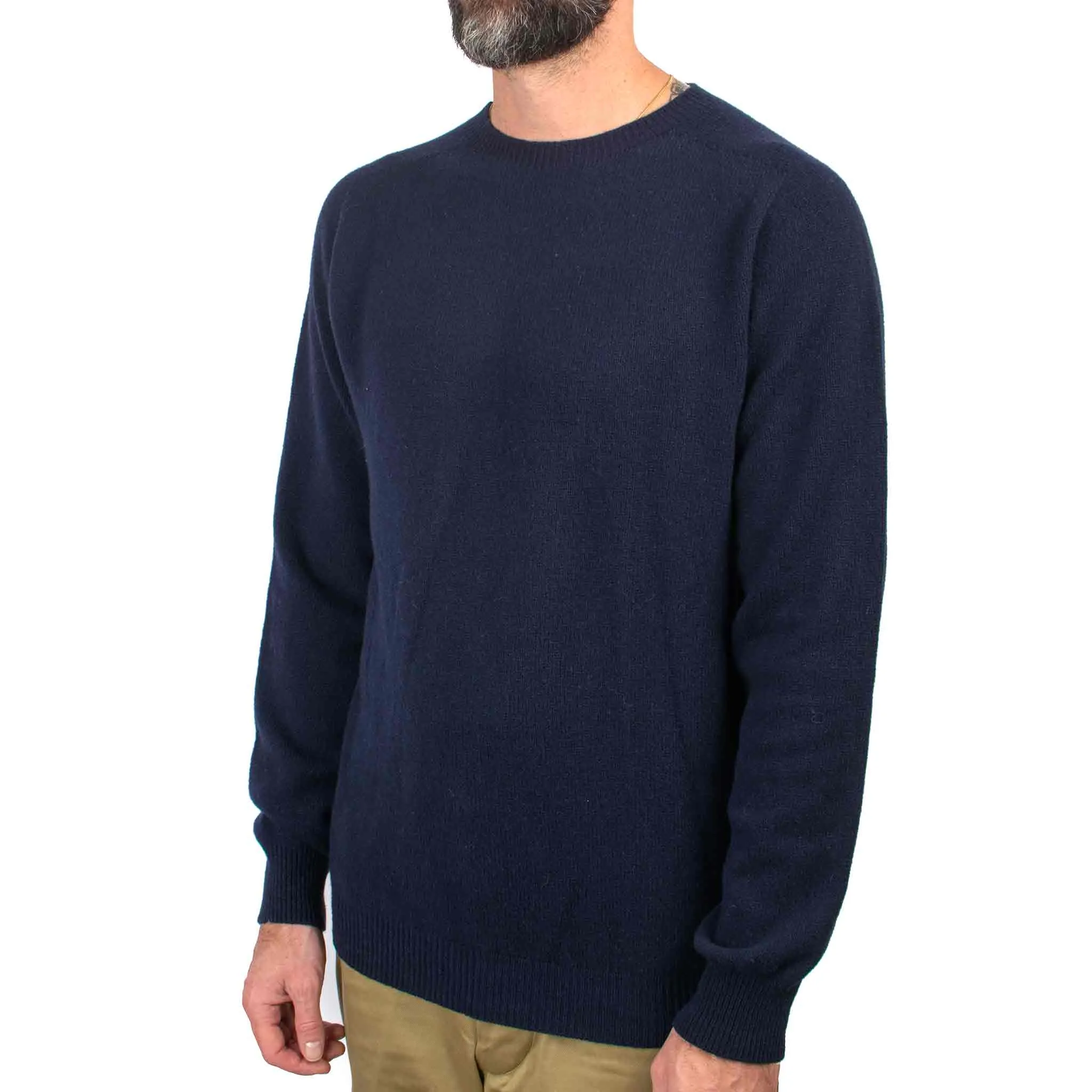 Lost & Found Lambswool Sweater Bl-avy sold by Lost & Found product image thumbnail 4