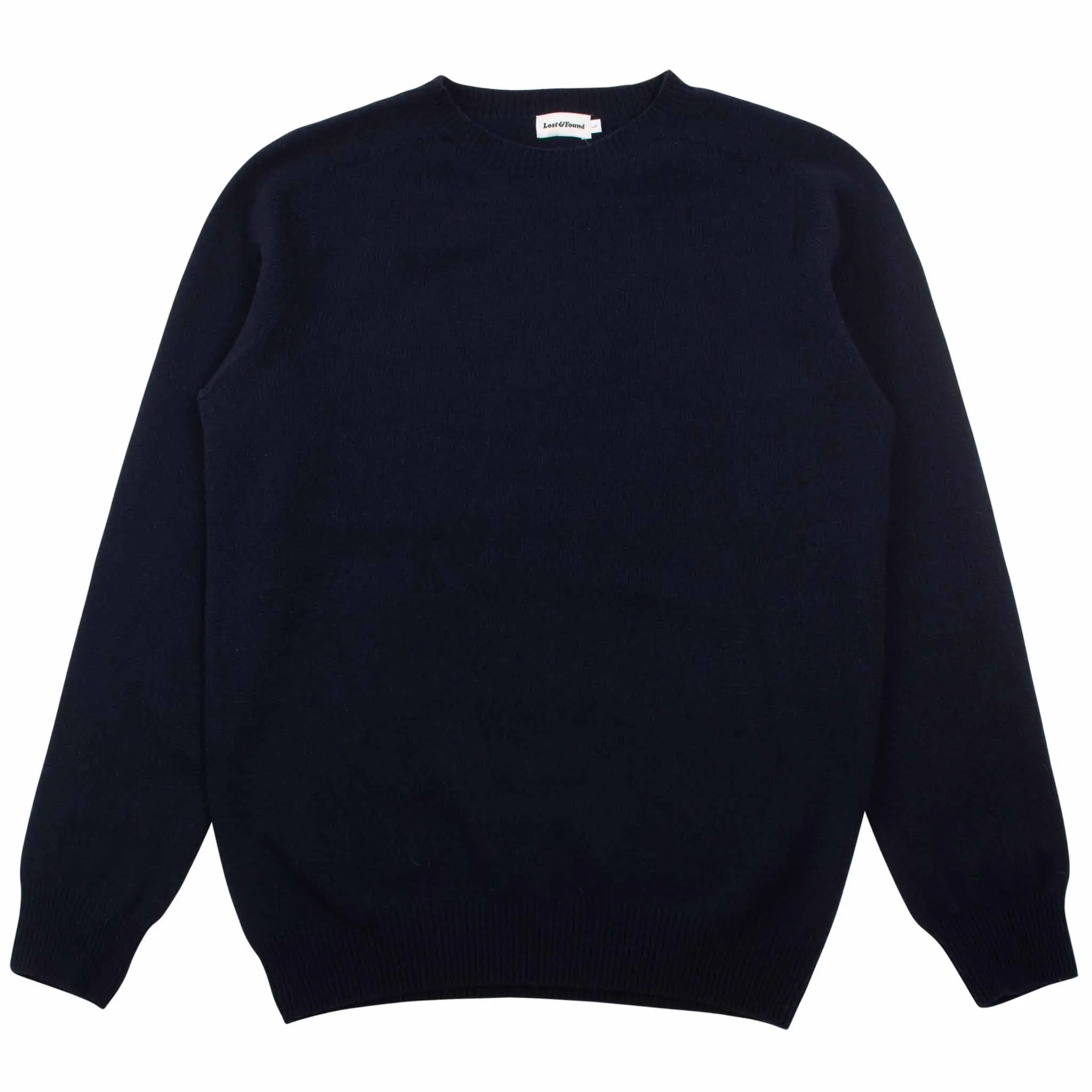 Lost & Found Lambswool Sweater Bl-avy sold by Lost & Found