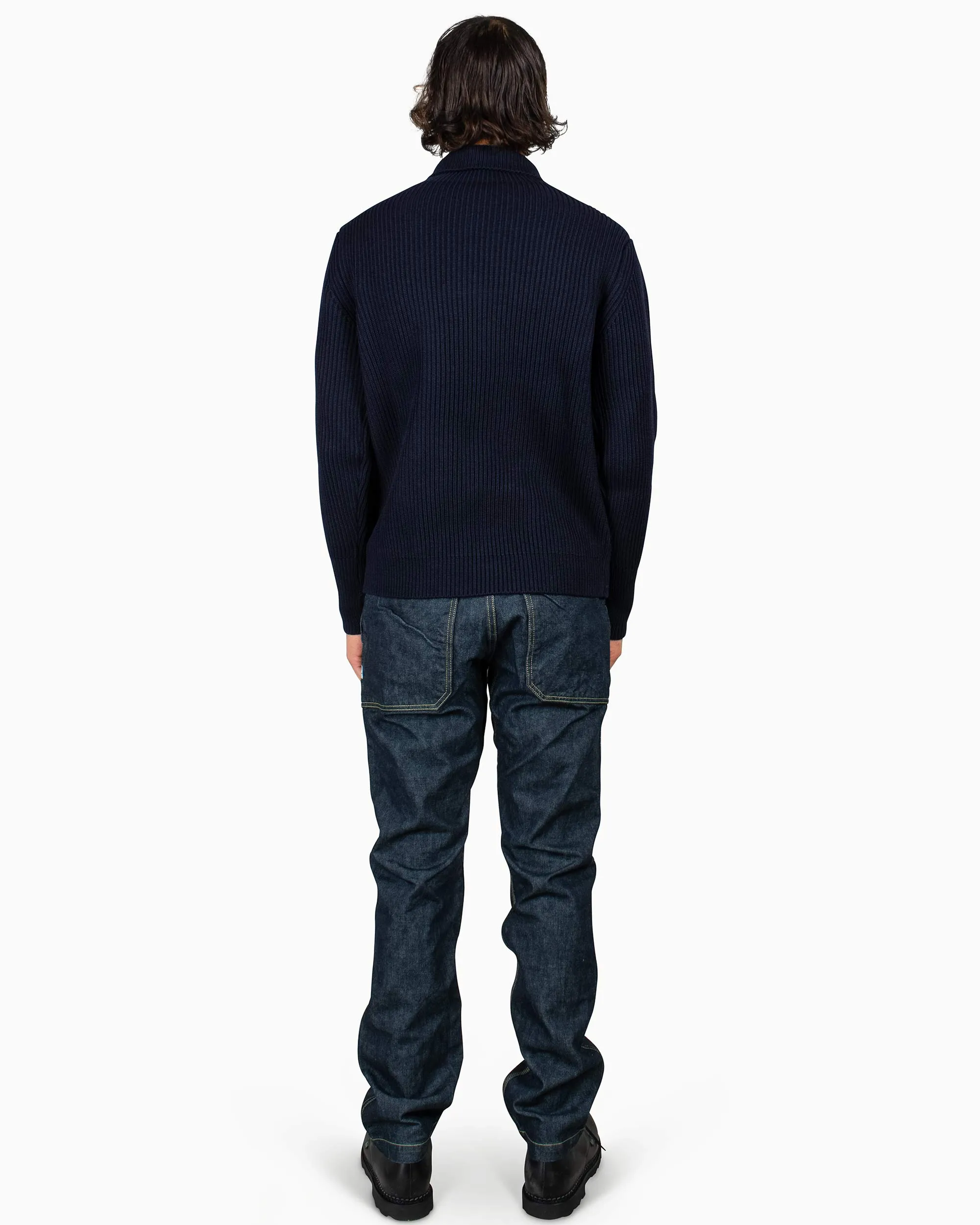 Andersen-Andersen Navy Turtleneck Navy Blue sold by Lost & Found product image thumbnail 3