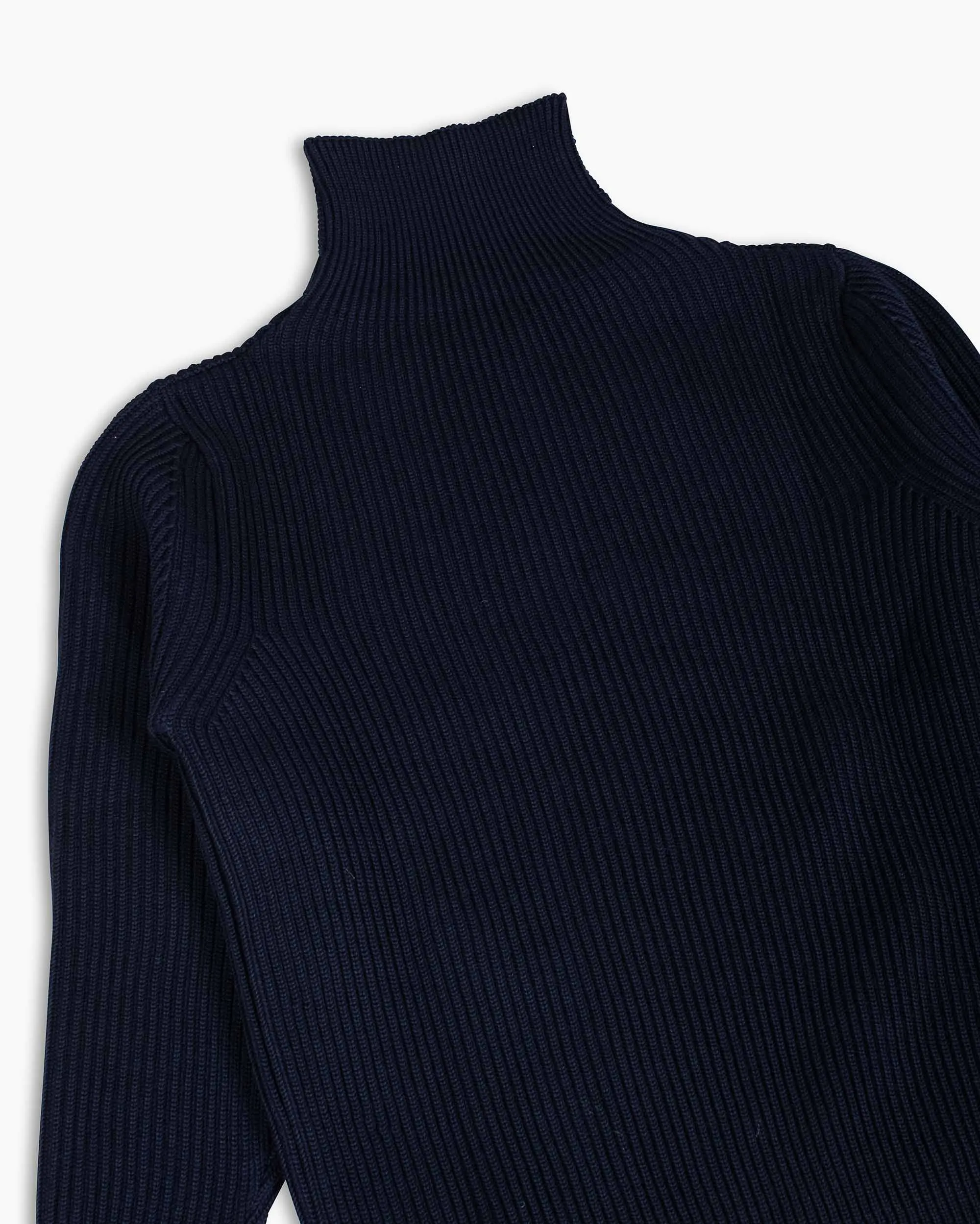 Andersen-Andersen Navy Turtleneck Navy Blue sold by Lost & Found product image thumbnail 5