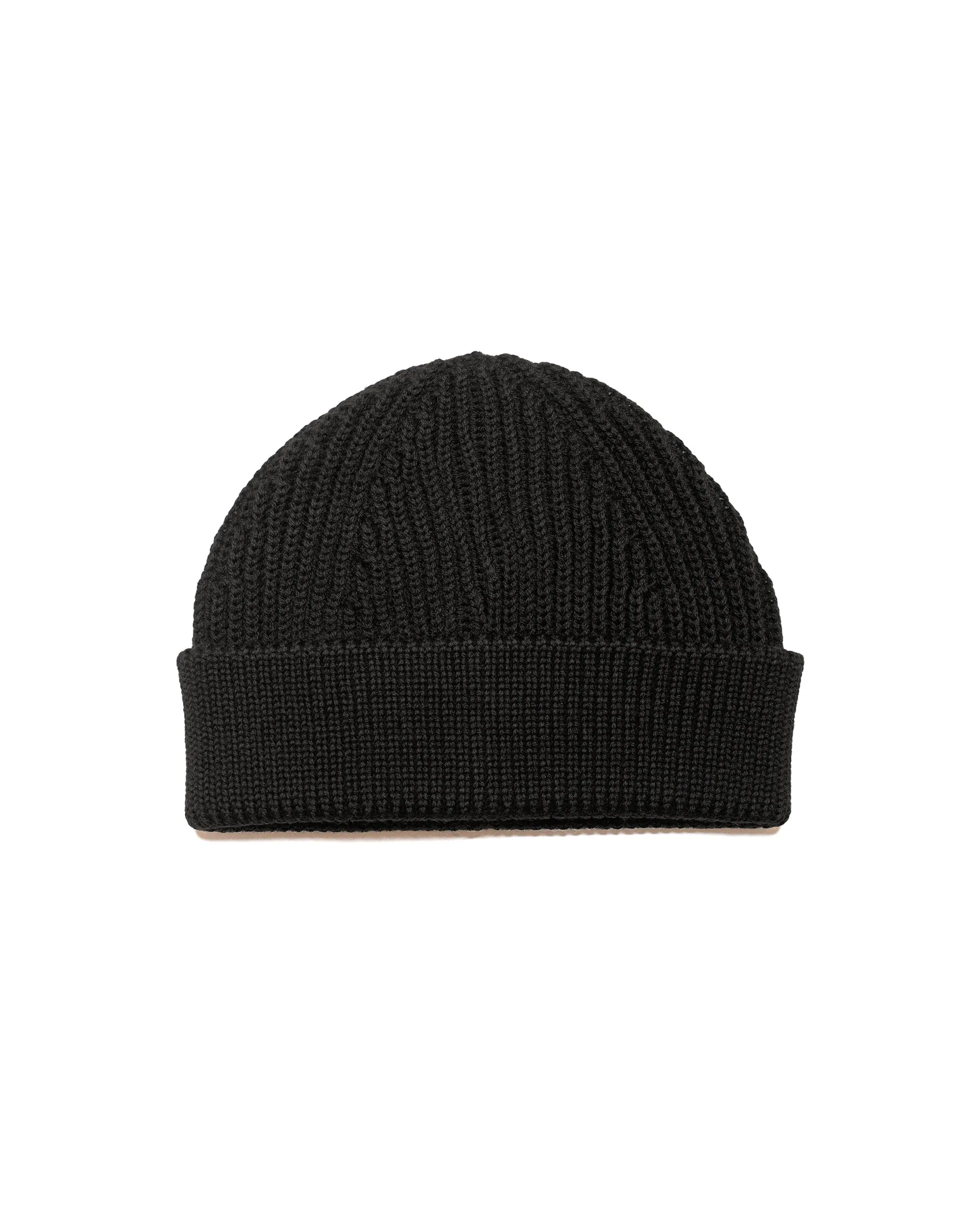 Andersen-Andersen Beanie Short Black sold by Lost & Found
