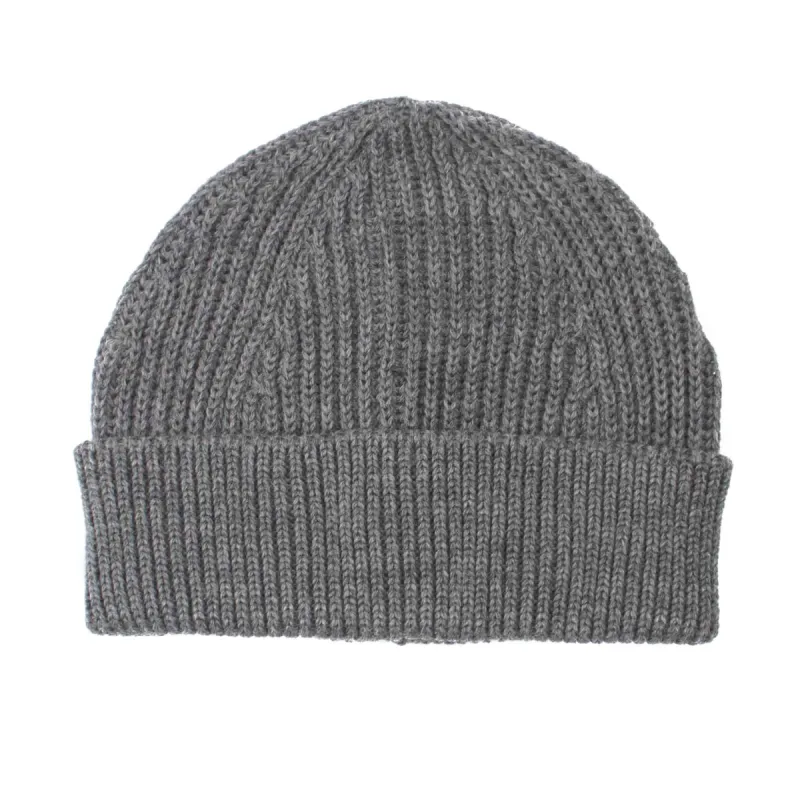 Andersen-Andersen Beanie Short Grey sold by Lost & Found