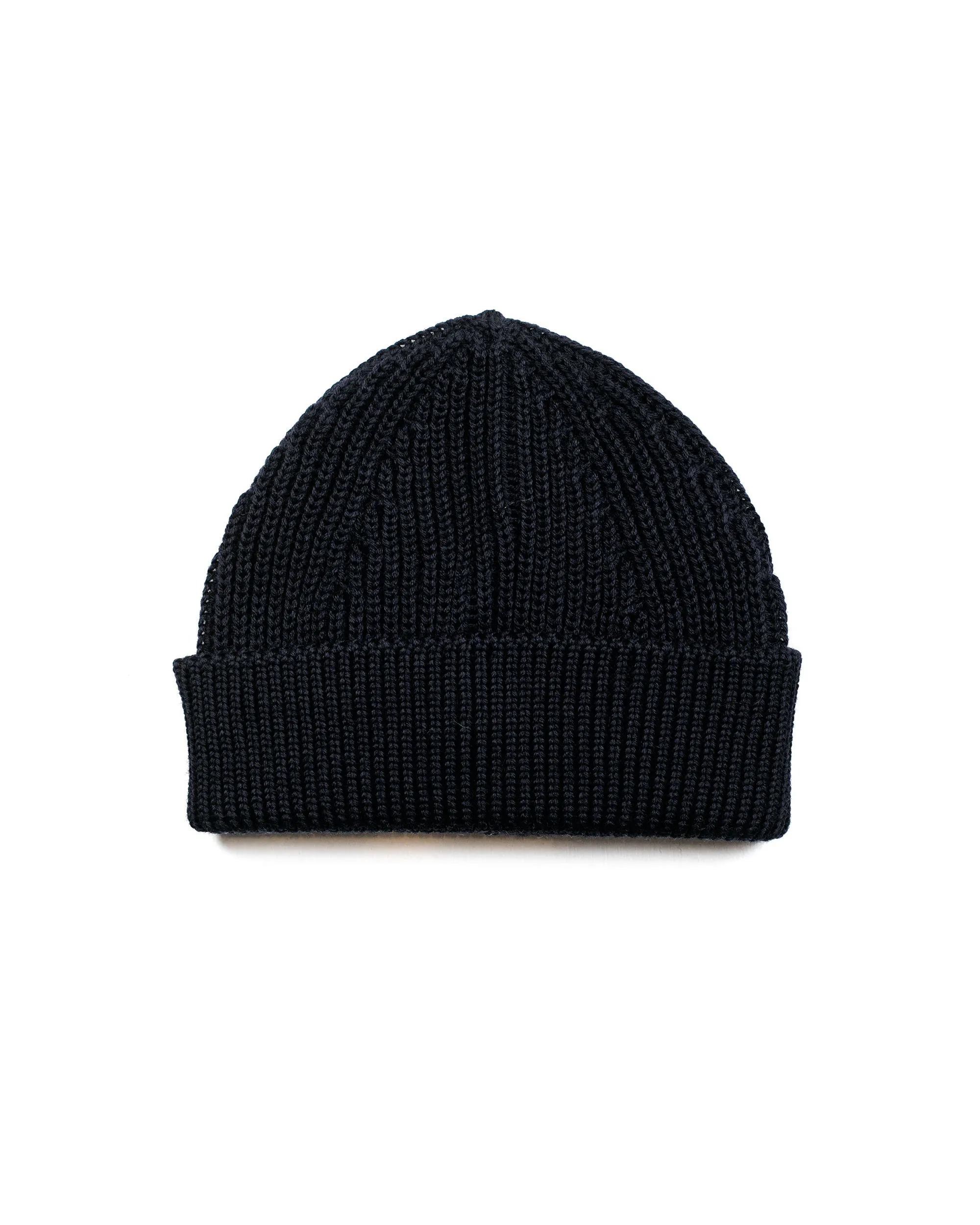 Andersen-Andersen Beanie Short Navy Blue sold by Lost & Found