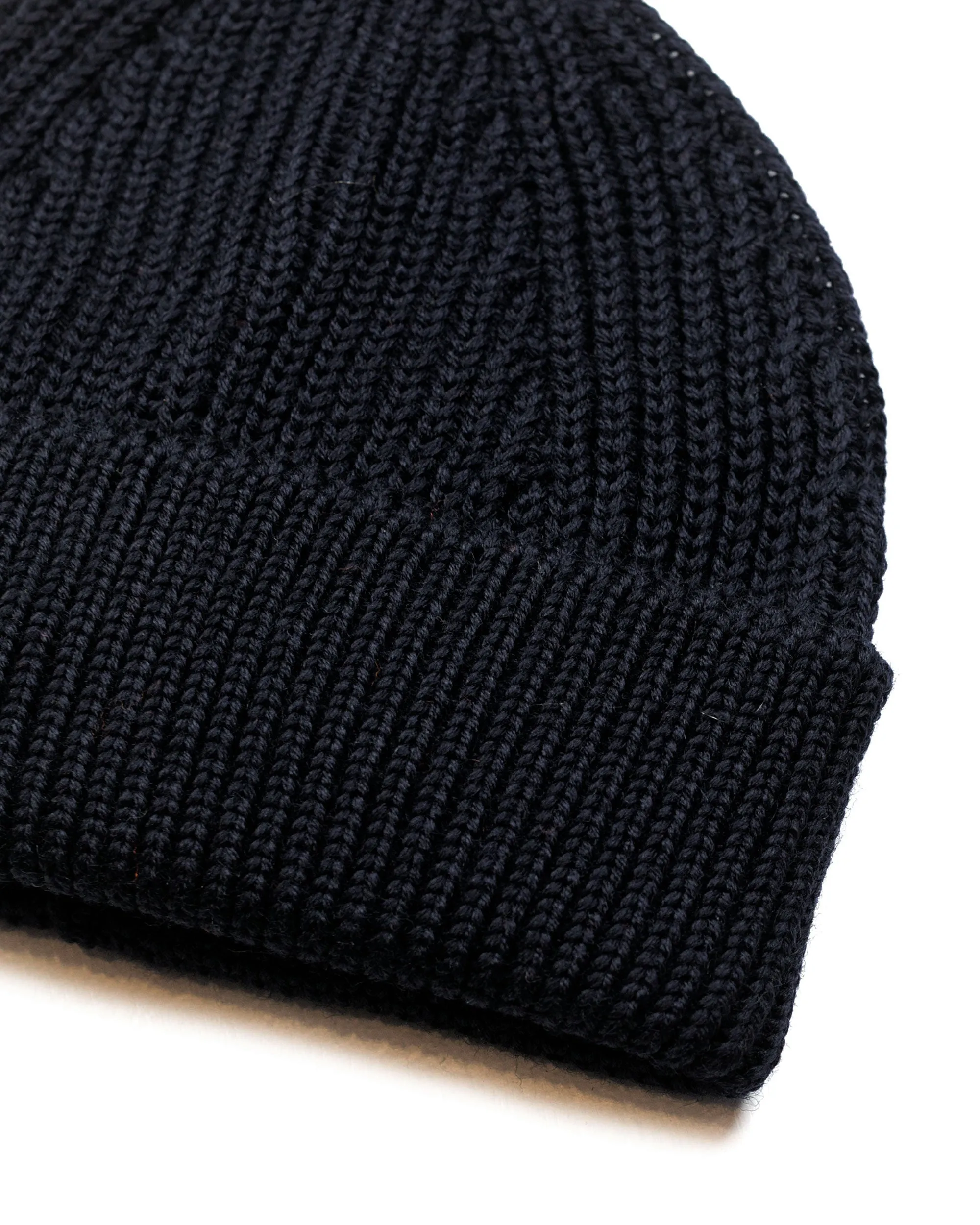 Andersen-Andersen Beanie Short Navy Blue sold by Lost & Found product image thumbnail 2