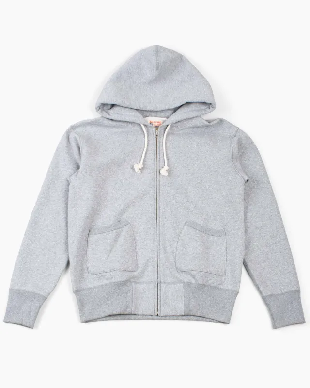 The Real McCoy’s MC18115 12oz. Full Zip Parka Medium Grey sold by Lost & Found
