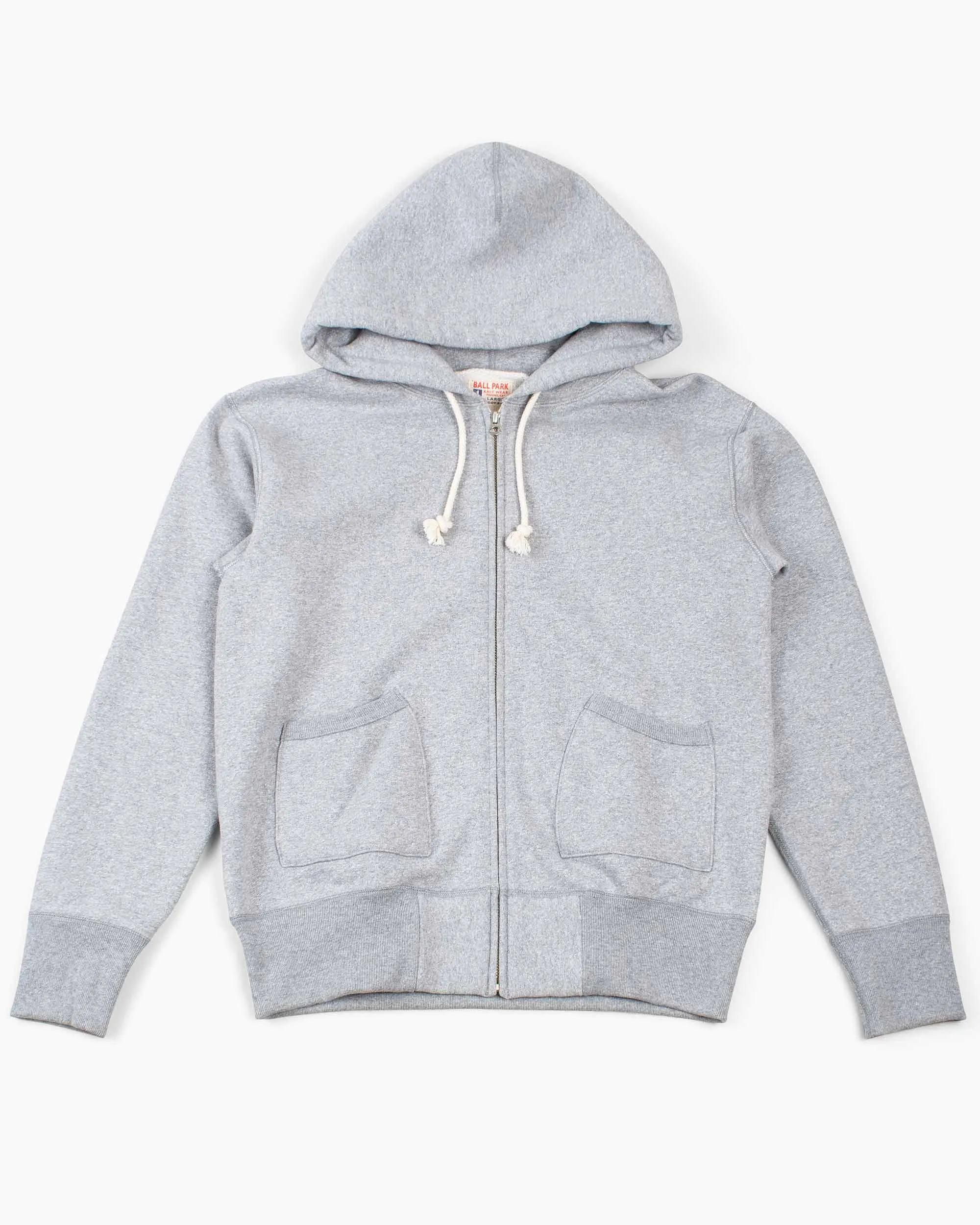 The Real McCoy’s MC18115 12oz. Full Zip Parka Medium Grey sold by Lost & Found