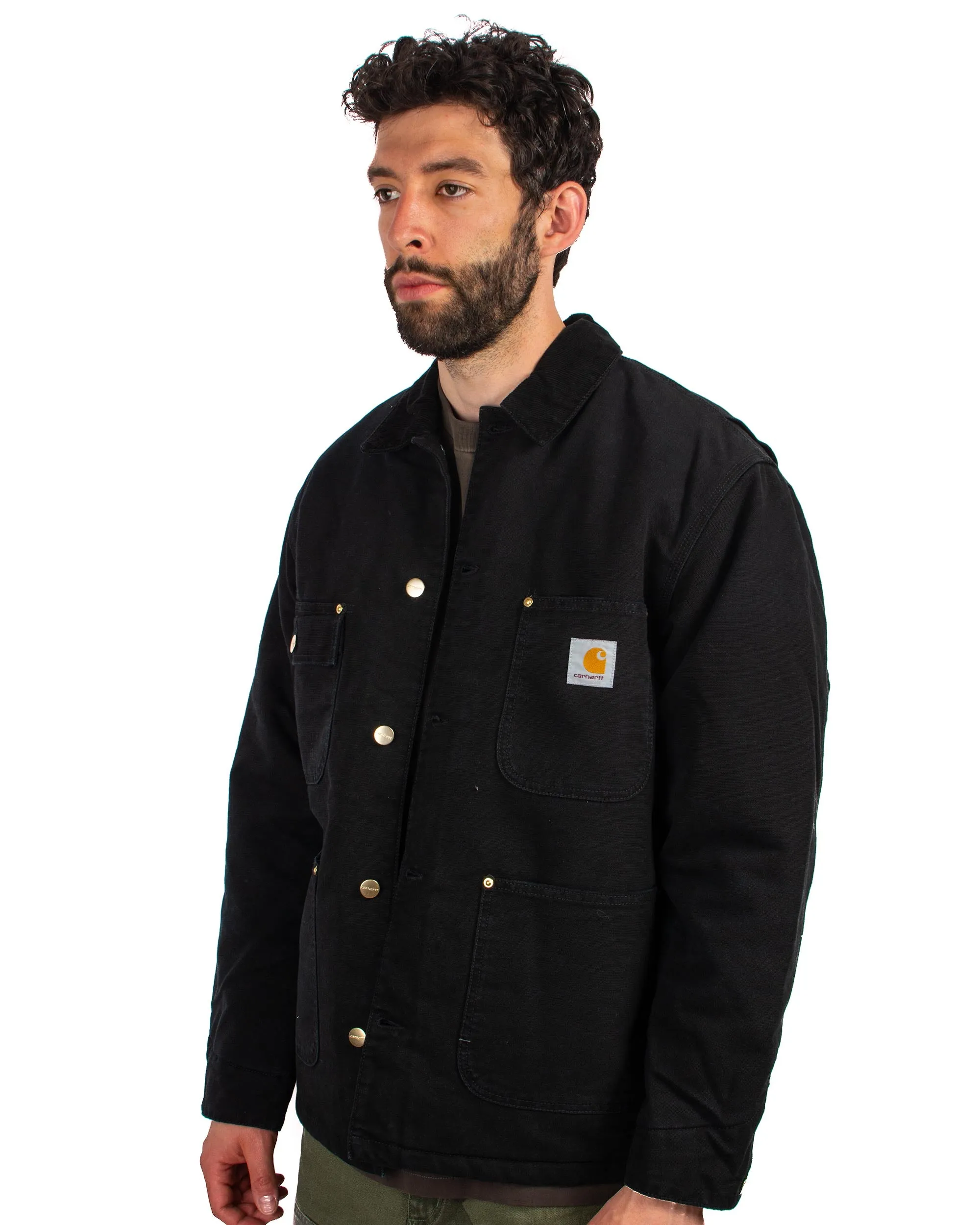 Carhartt W.I.P. OG Chore Coat Black sold by Lost & Found product image thumbnail 4