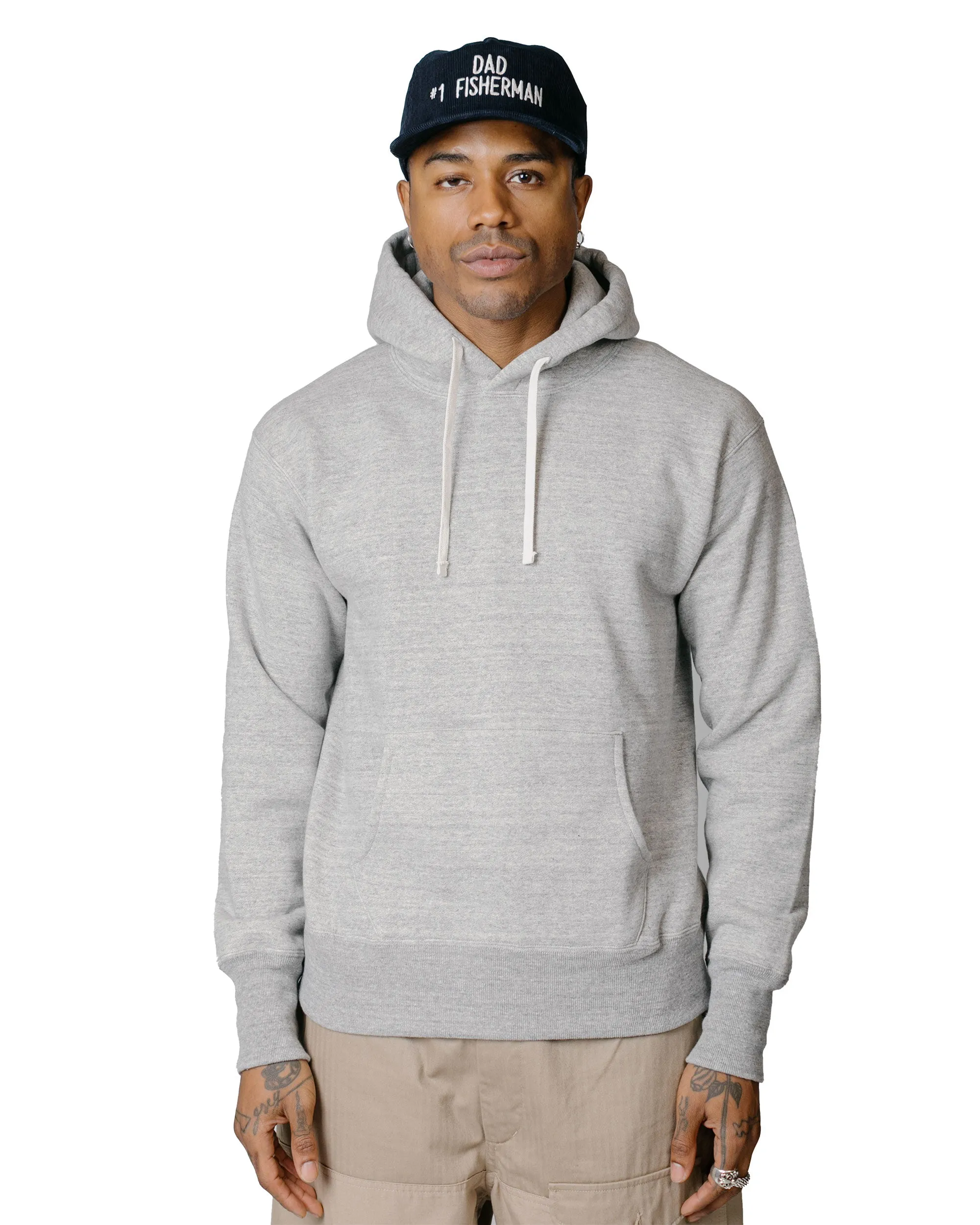 The Real McCoy’s MC19124 10 oz. Loopwheel Parka Grey sold by Lost & Found product image thumbnail 2