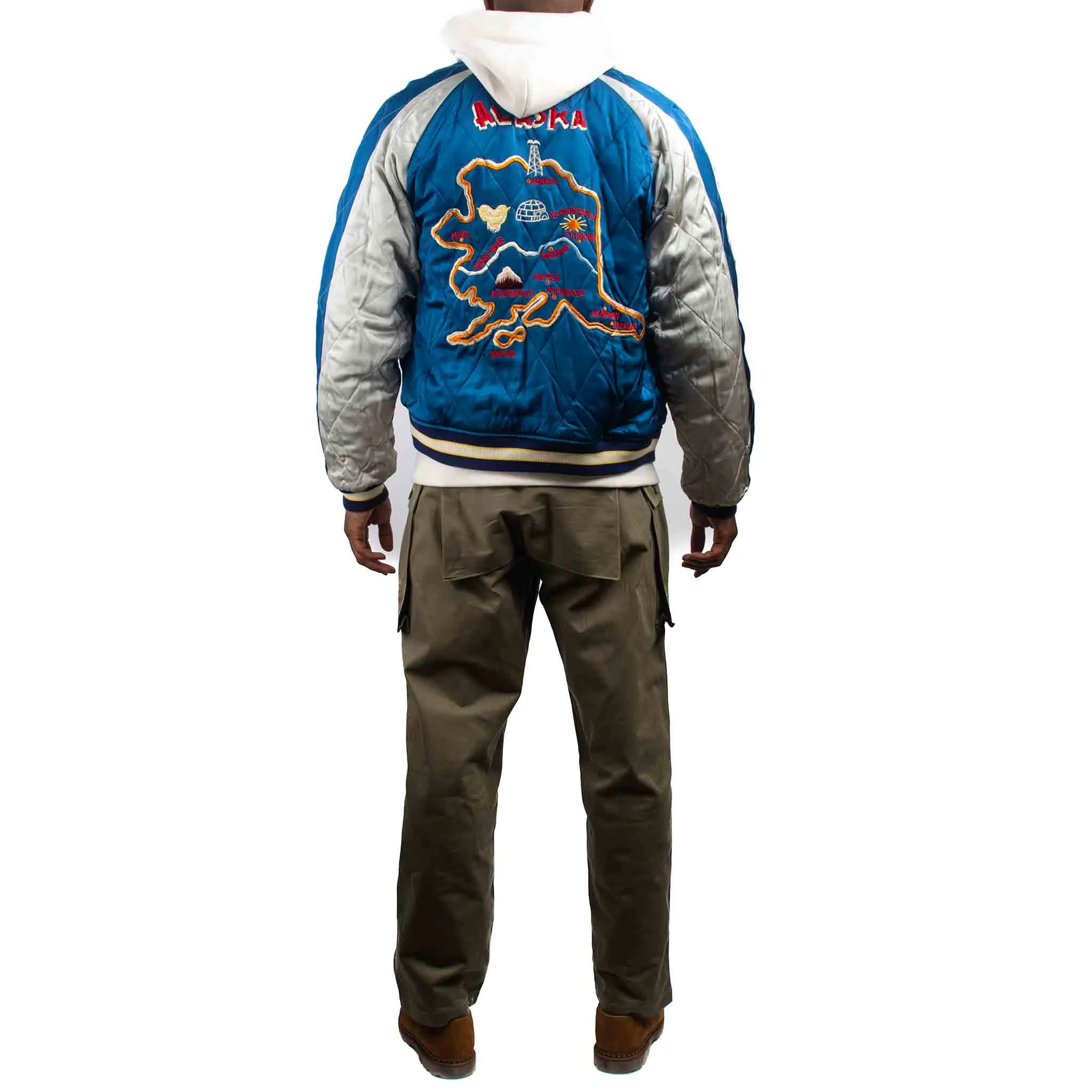 The Real McCoy's MJ19117 Suka Jacket / Alaska Black/Blue sold by Lost & Found product image thumbnail 3