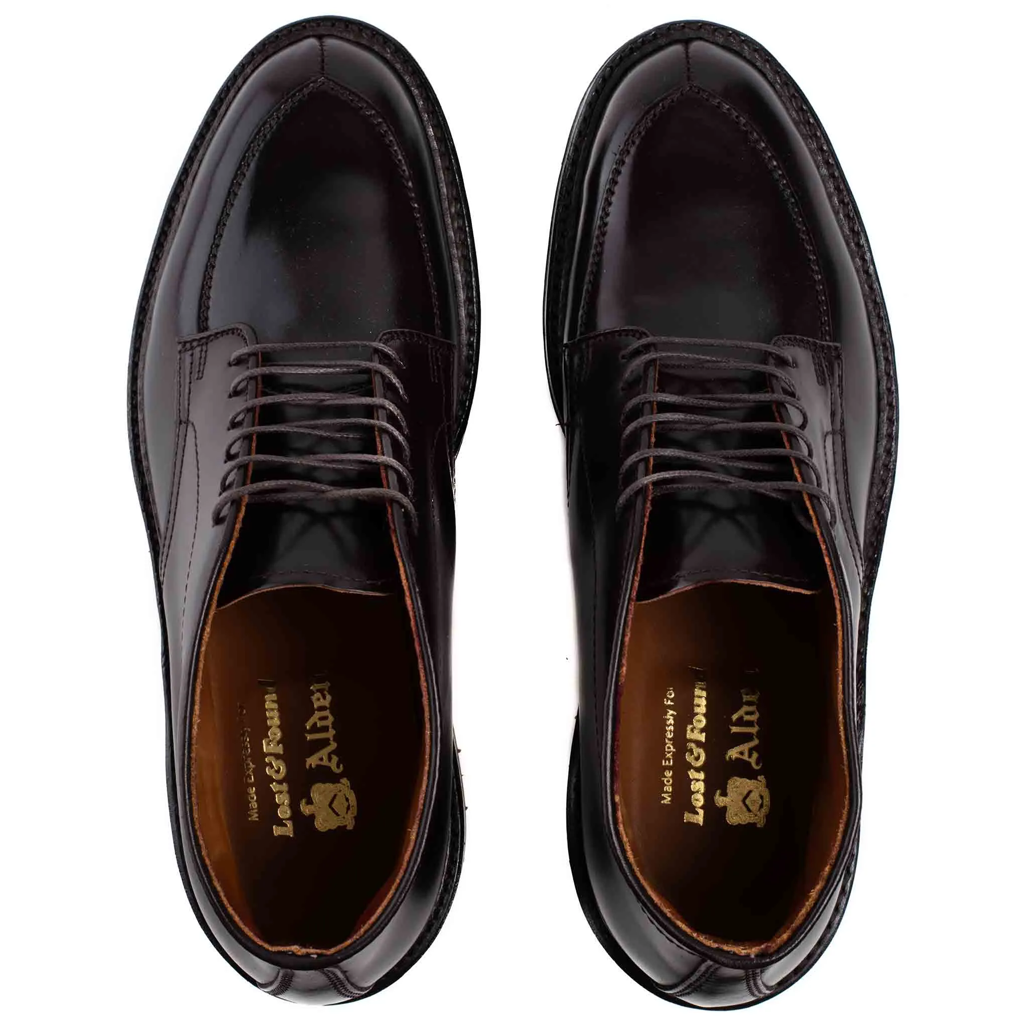 Alden Six Eye Chukka Boot Colour 8 Cordovan With Commando Sole sold by Lost & Found product image thumbnail 4