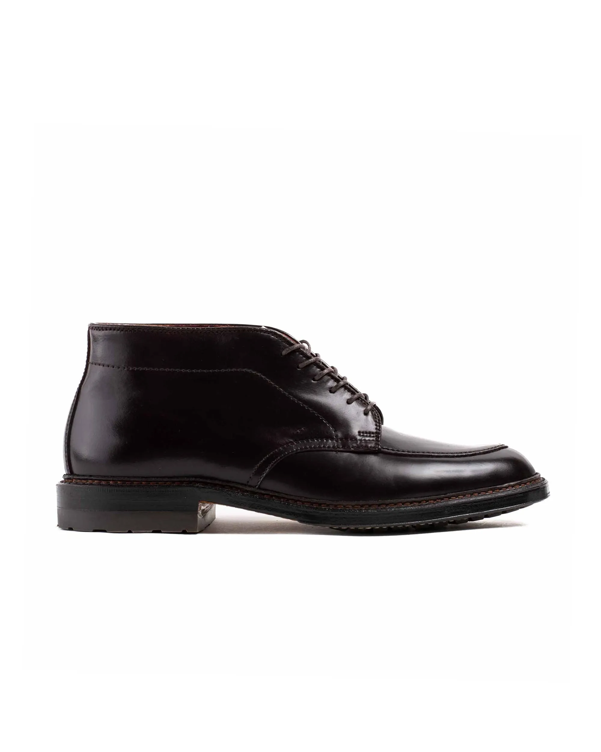 Alden Six Eye Chukka Boot Colour 8 Cordovan With Commando Sole sold by Lost & Found