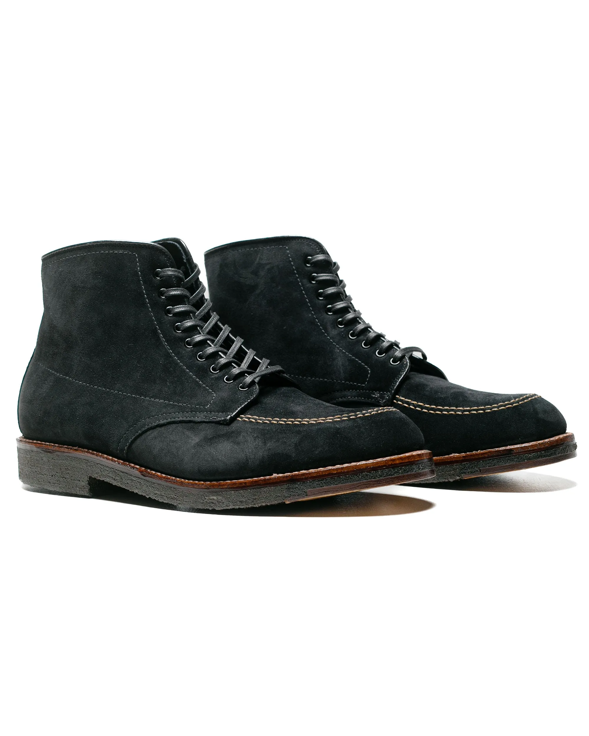 Alden Indy Boot Black Suede with Crepe Sole sold by Lost & Found product image thumbnail 2