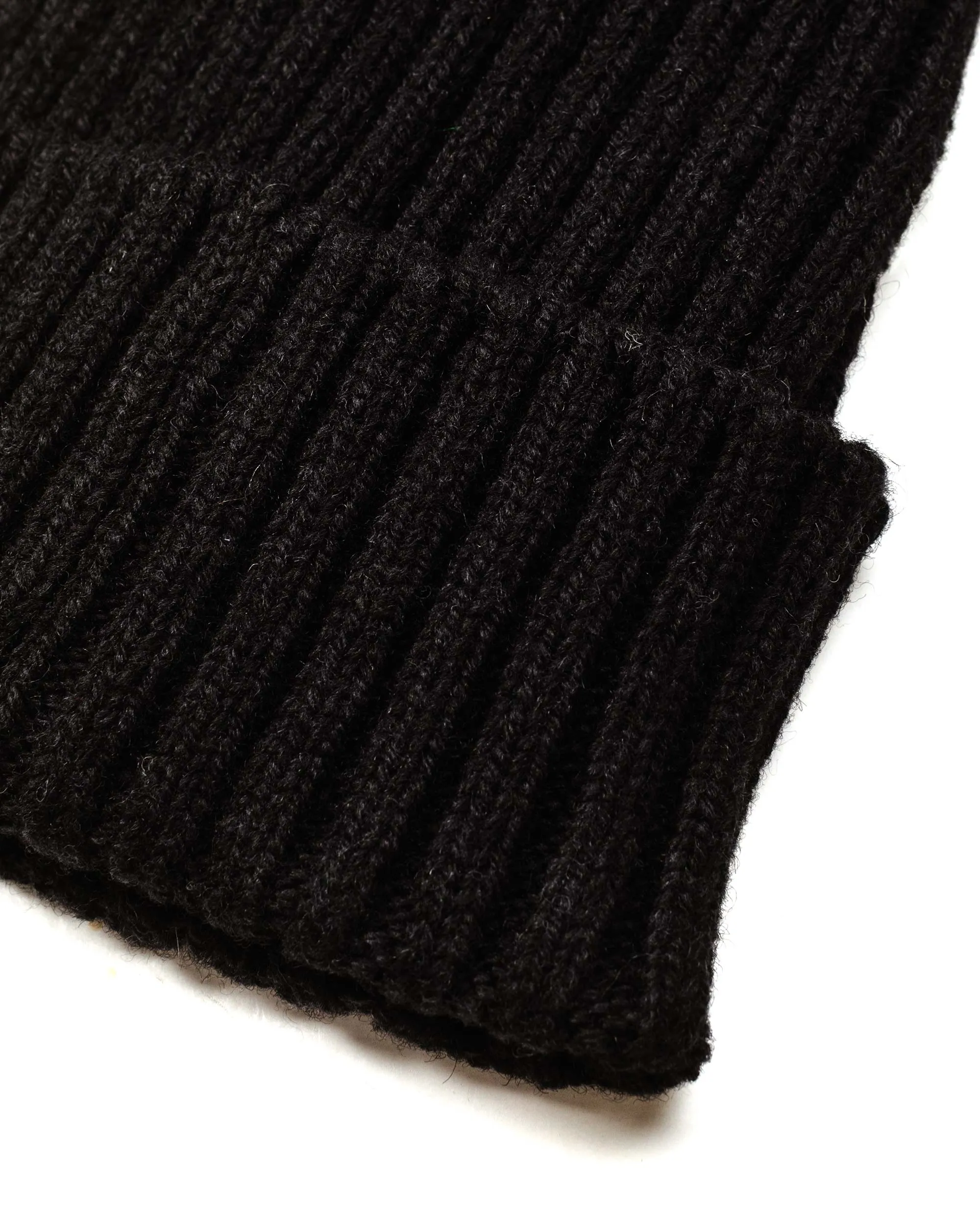 Beams Plus Wool Watch Cap Black sold by Lost & Found product image thumbnail 2