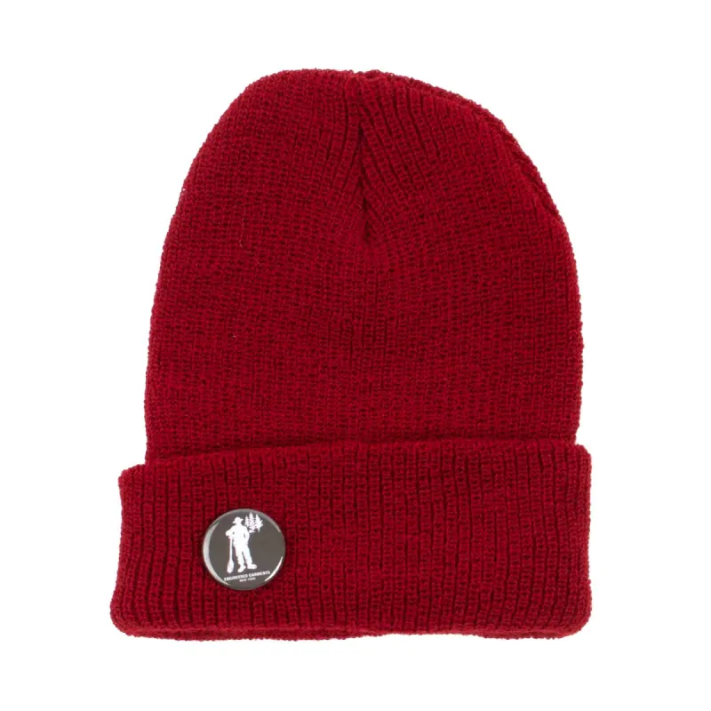 Engineered Garments Wool Watch Cap Red sold by Lost & Found