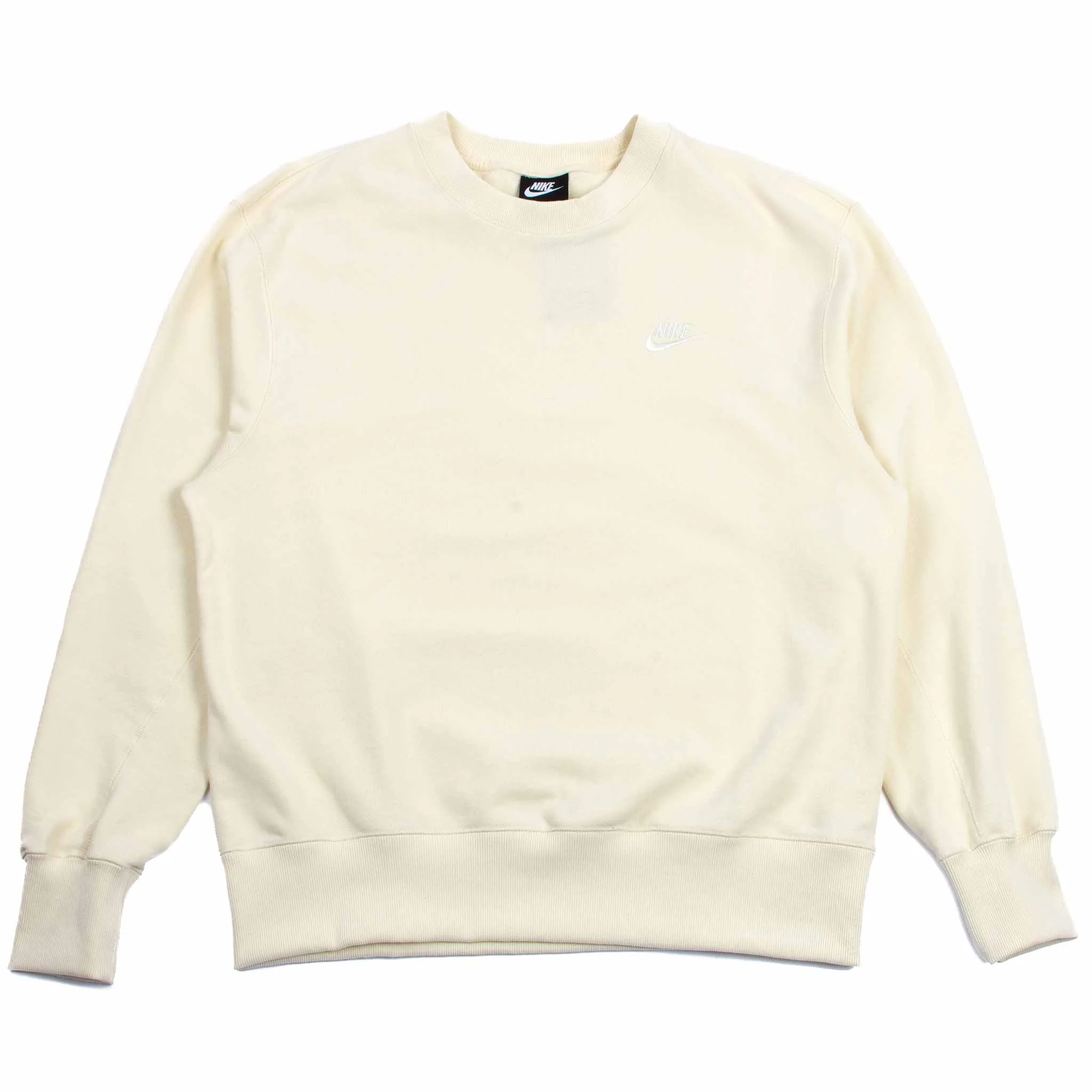 Nike Sportswear Classic Fleece Crew Coconut Milk sold by Lost & Found