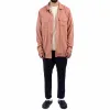 The Real McCoy's MS21009 Open Collar Rayon Shirt Pink sold by Lost & Found