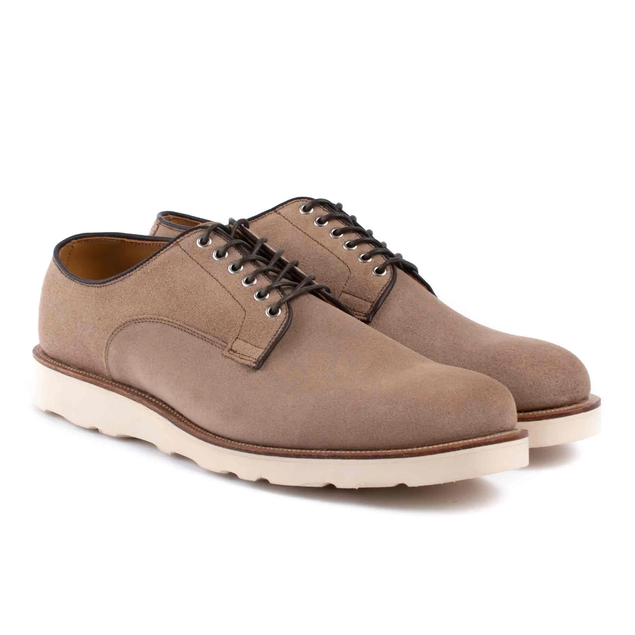 Viberg Natural Chromexcel Roughout Derby Shoe sold by Lost & Found product image thumbnail 2