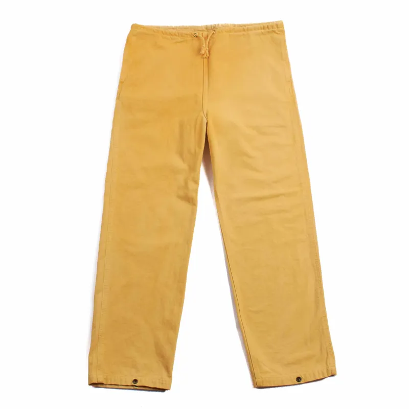 The Real McCoy's MP21019 USN Salvage Trousers (Over-Dyed) Yellow sold by Lost & Found