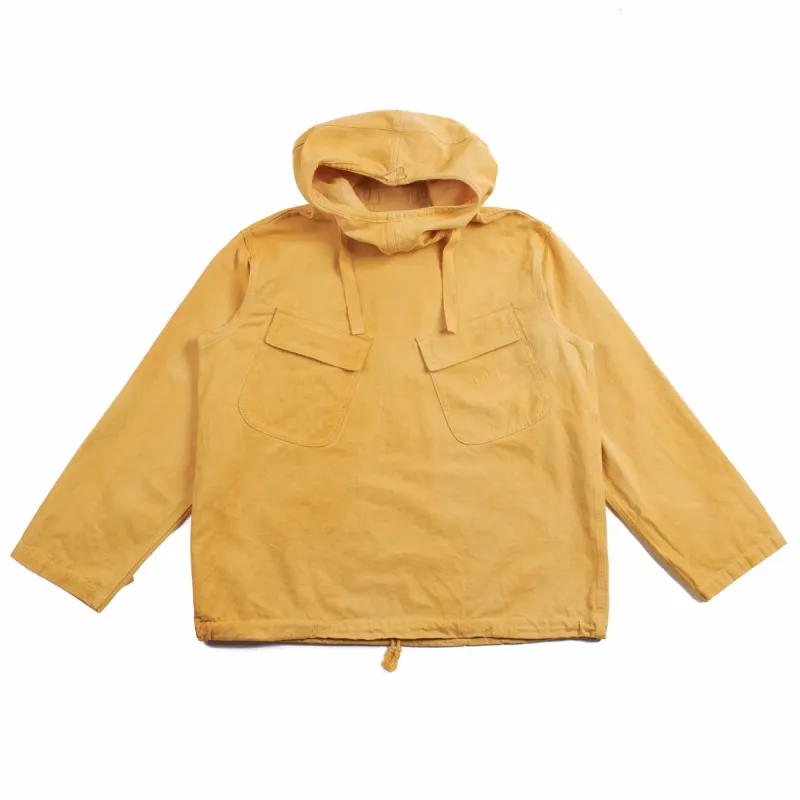 The Real McCoy's MJ21022 USN Salvage Smock Parka (Over-Dyed) Yellow sold by Lost & Found