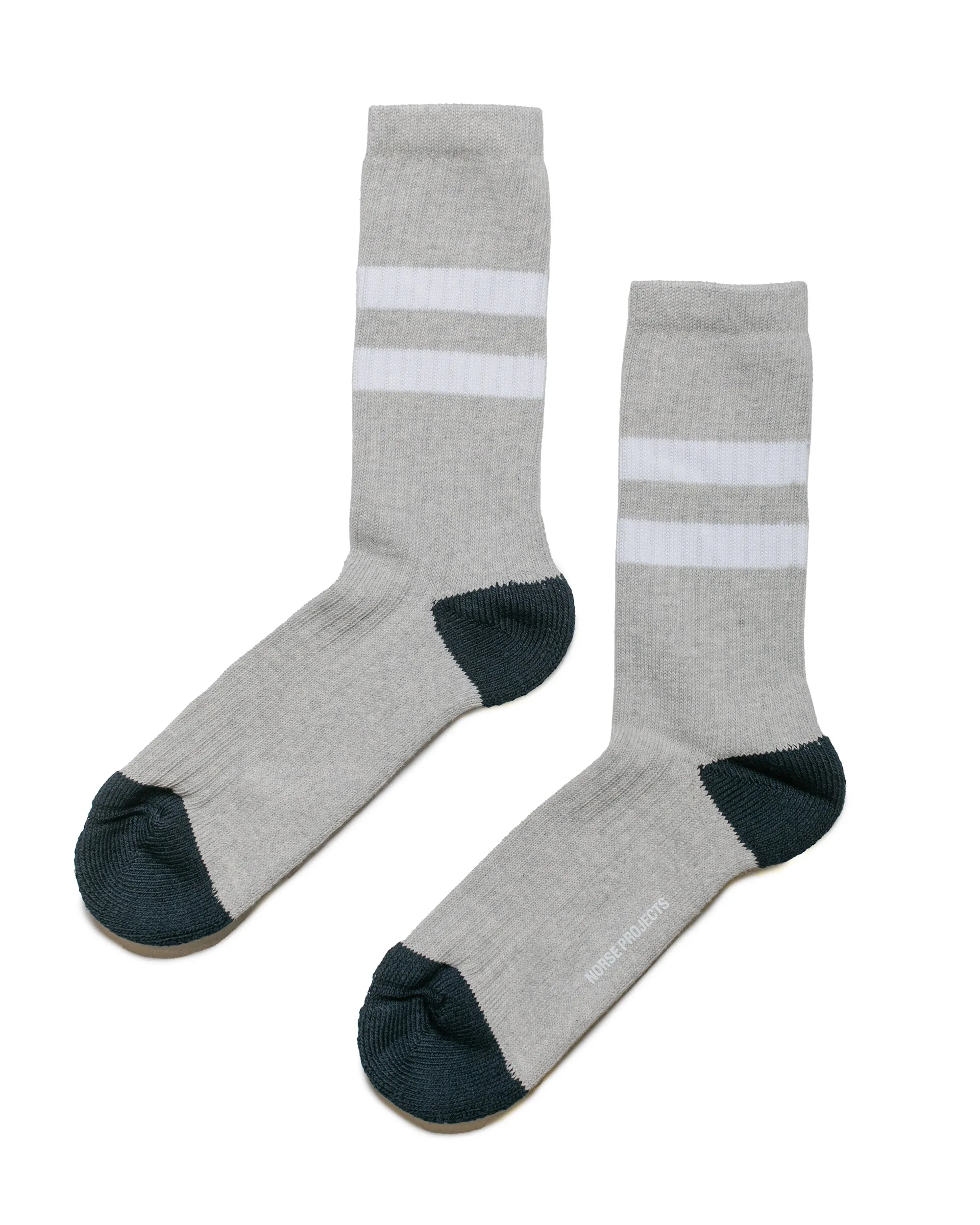 Norse Projects Bjarki Cotton Sport Light Grey Melange sold by Lost & Found product image thumbnail 2