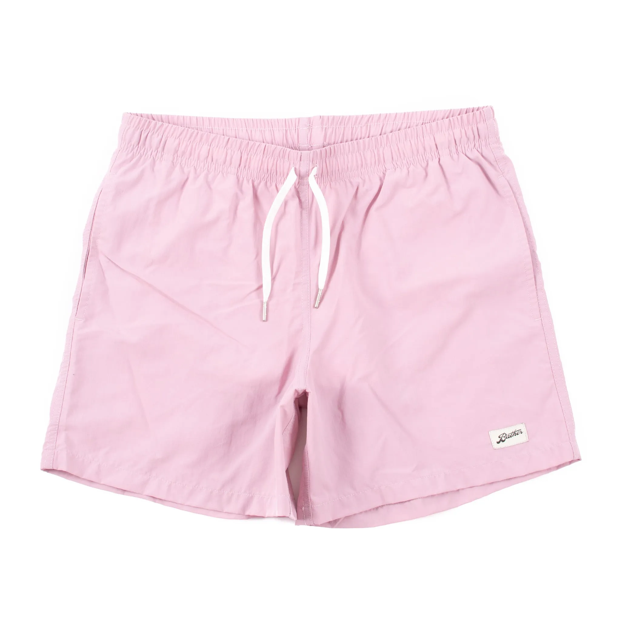 Bather Solid Mauve Swim Trunk sold by Lost & Found