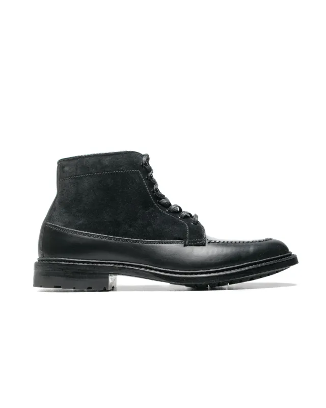 Alden Black Michigan Boot With Commando Sole sold by Lost & Found