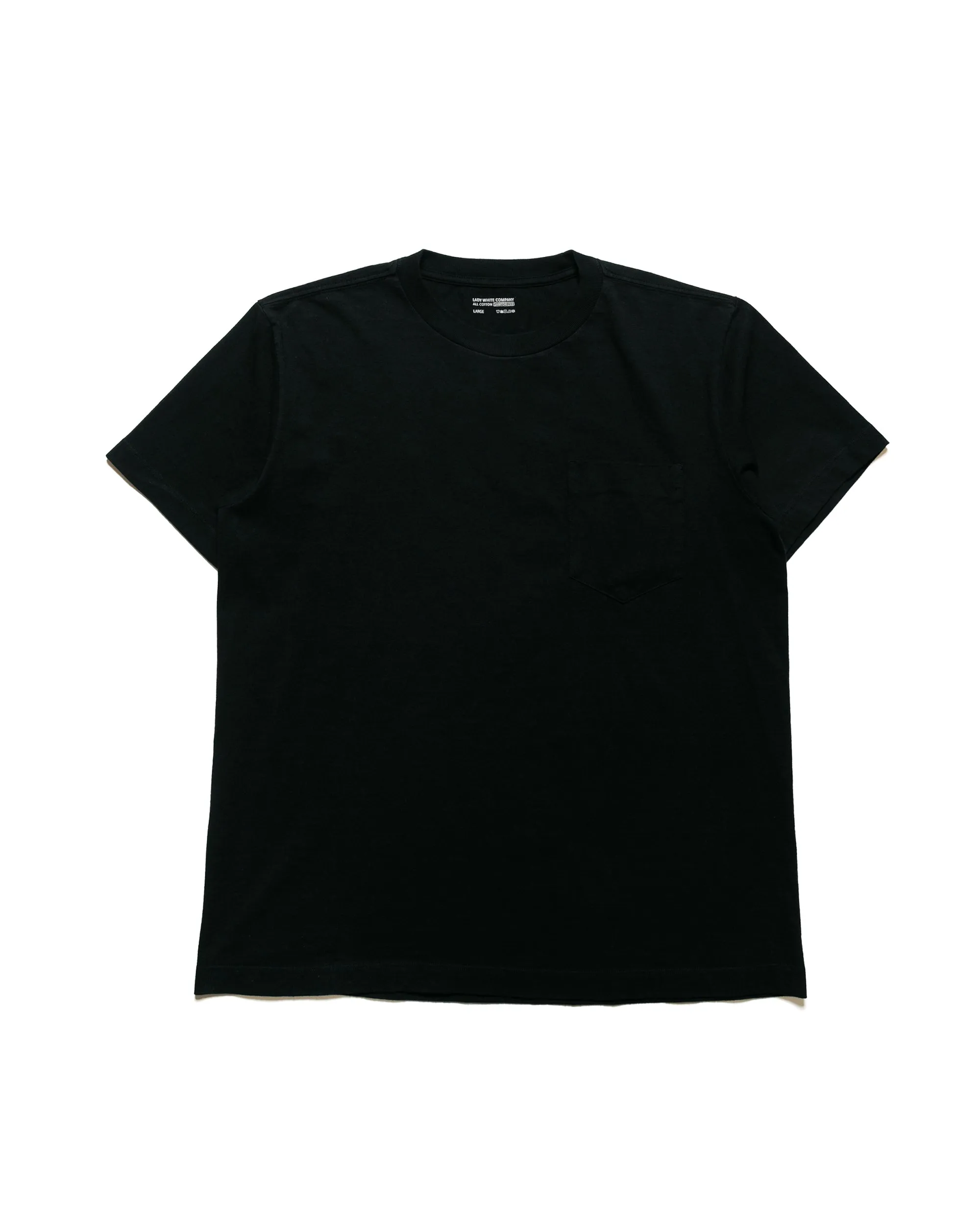 Lady White Co. Balta Pocket T-Shirt Black sold by Lost & Found