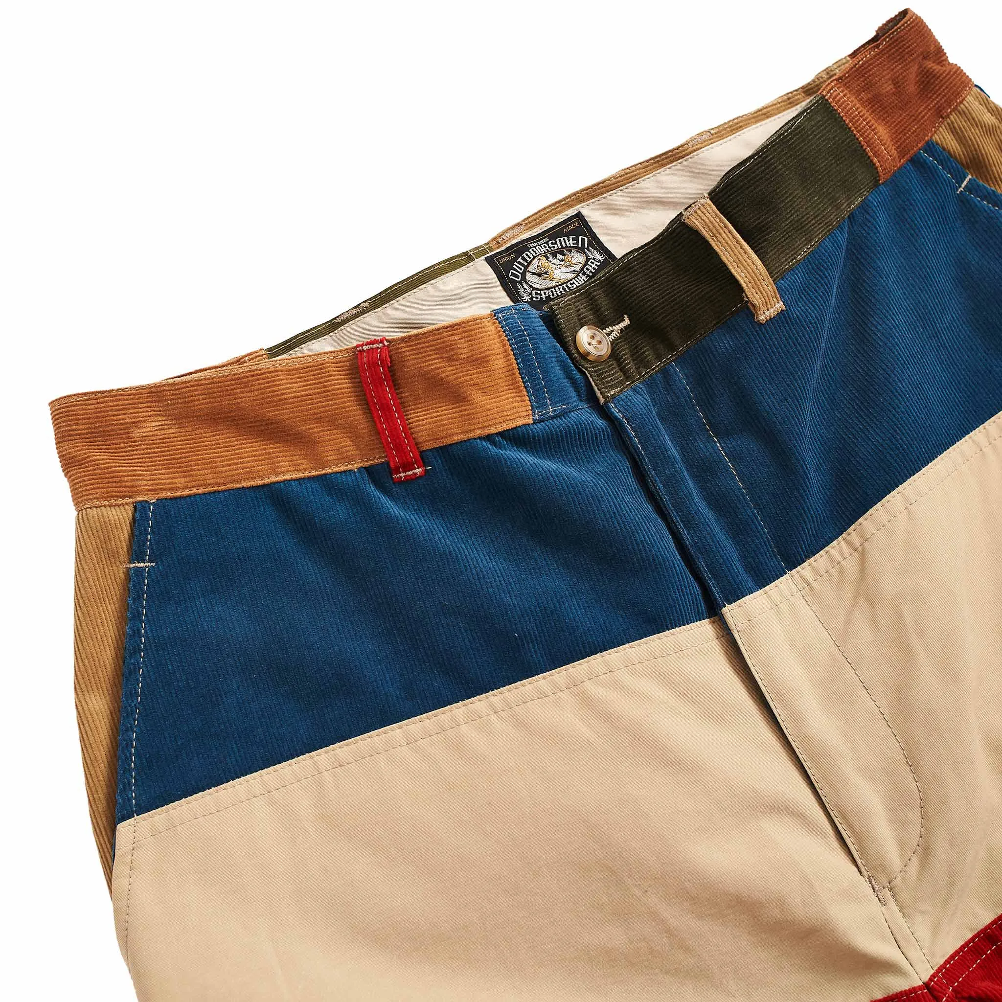 The Real McCoy's MP21011 Multicolour Corduroy Hunting Trousers Tricolour sold by Lost & Found product image thumbnail 5