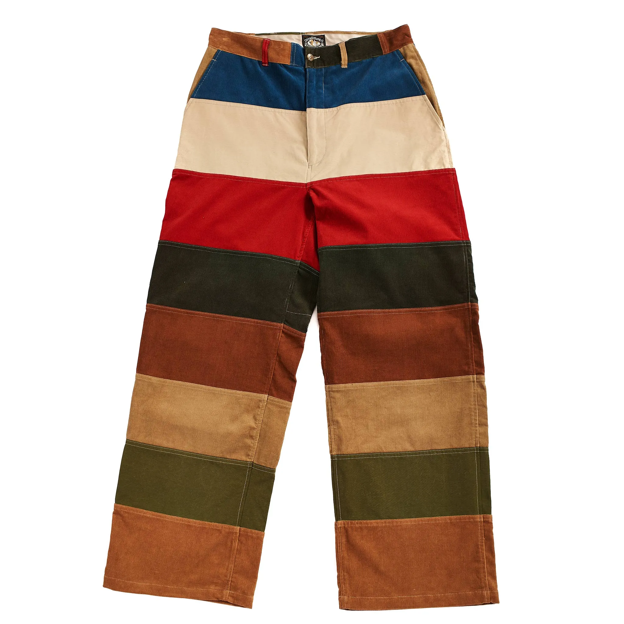 The Real McCoy's MP21011 Multicolour Corduroy Hunting Trousers Tricolour sold by Lost & Found