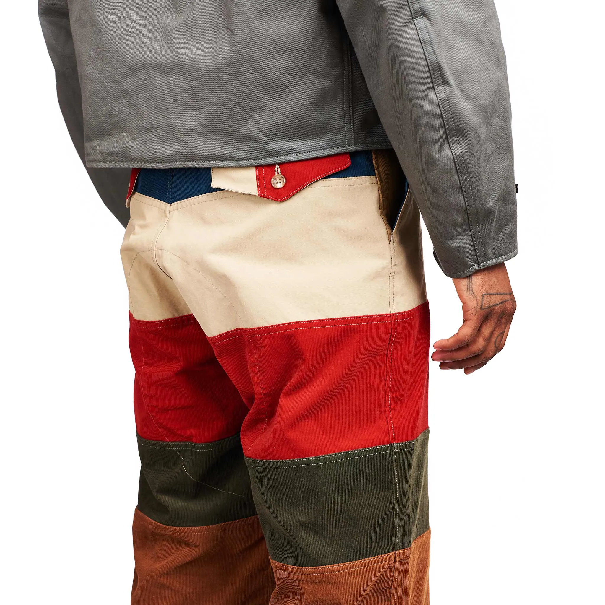 The Real McCoy's MP21011 Multicolour Corduroy Hunting Trousers Tricolour sold by Lost & Found product image thumbnail 4