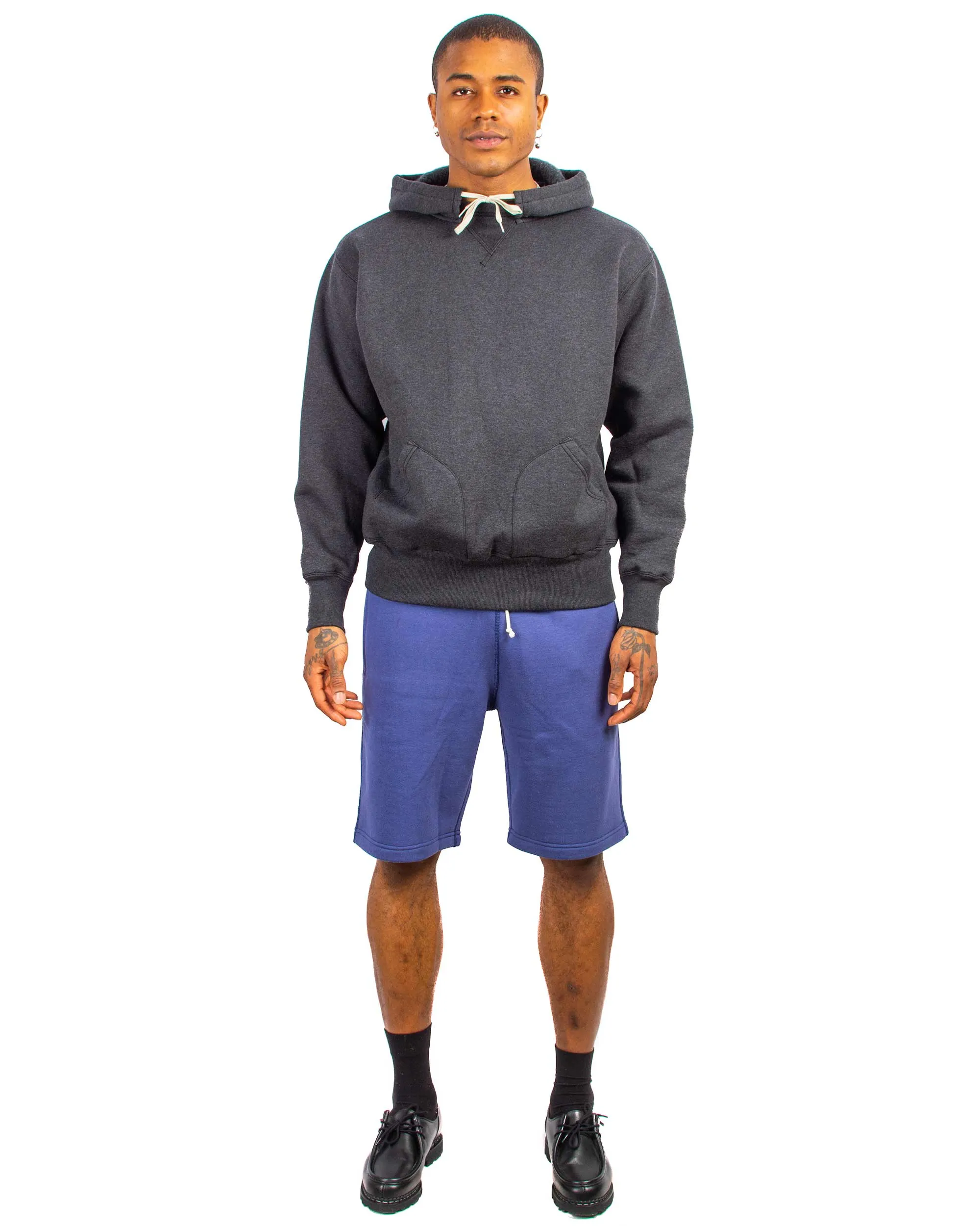 The Real McCoy's MC21019 9oz. Loopwheel Sweatshorts MQ Navy sold by Lost & Found product image thumbnail 2
