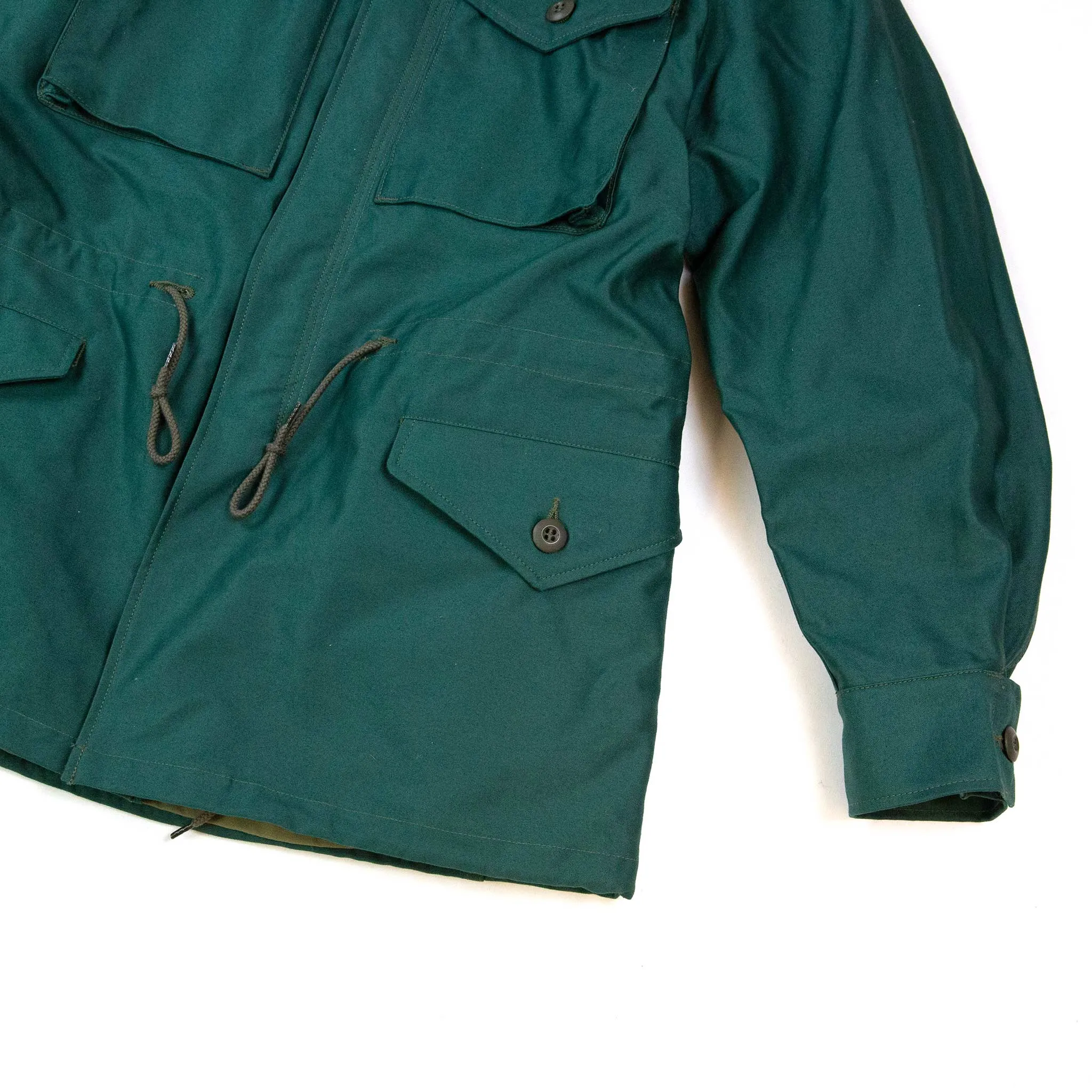 The Real McCoy's MJ21007 Coat, Man's, Cotton Wind Resistant Aggressor Green sold by Lost & Found product image thumbnail 4