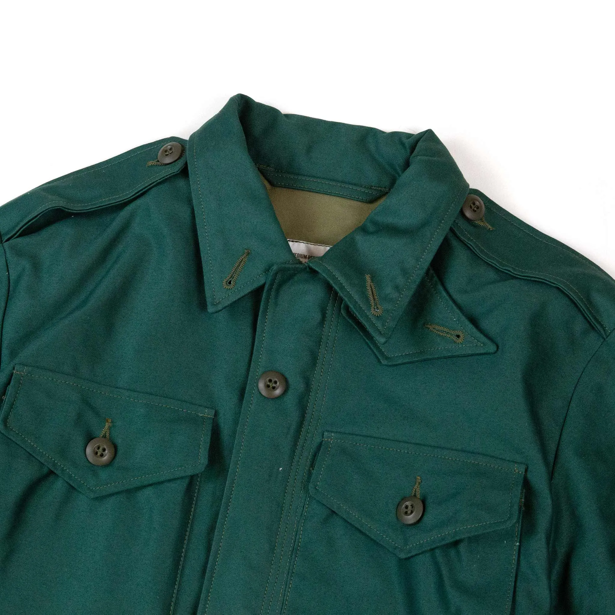The Real McCoy's MJ21007 Coat, Man's, Cotton Wind Resistant Aggressor Green sold by Lost & Found product image thumbnail 5