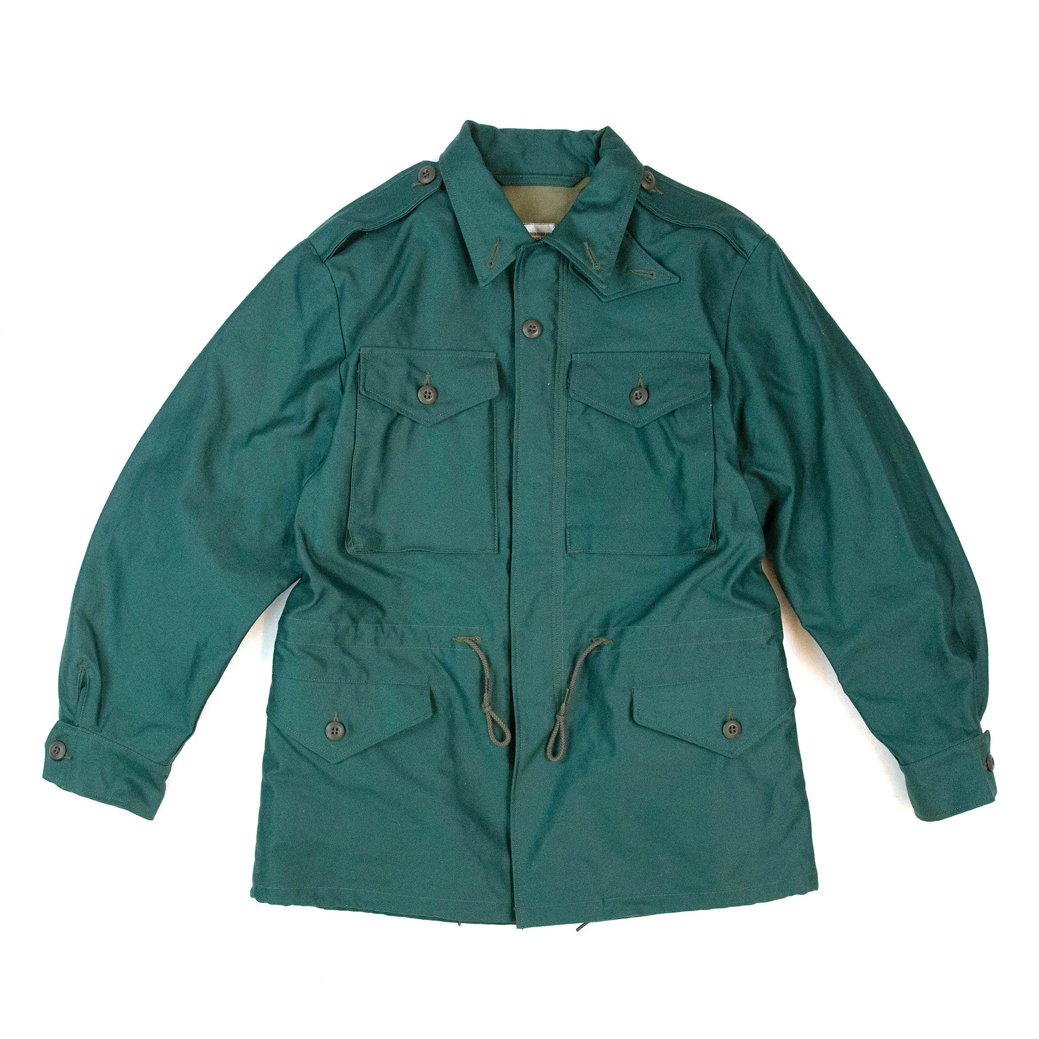 The Real McCoy's MJ21007 Coat, Man's, Cotton Wind Resistant Aggressor Green sold by Lost & Found