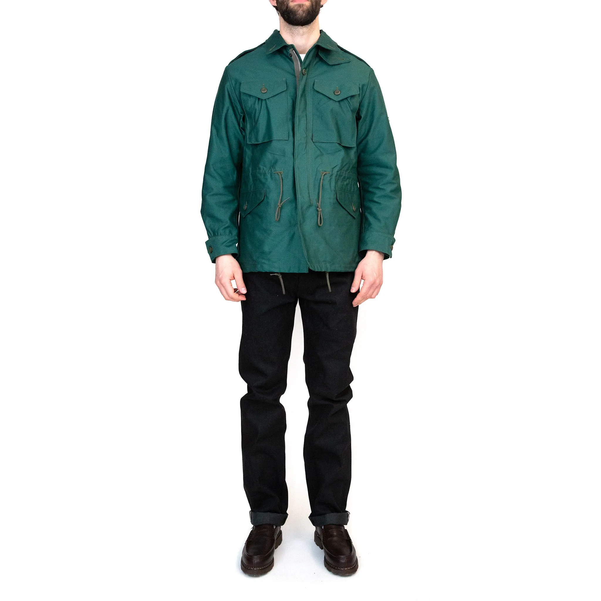 The Real McCoy's MJ21007 Coat, Man's, Cotton Wind Resistant Aggressor Green sold by Lost & Found product image thumbnail 2