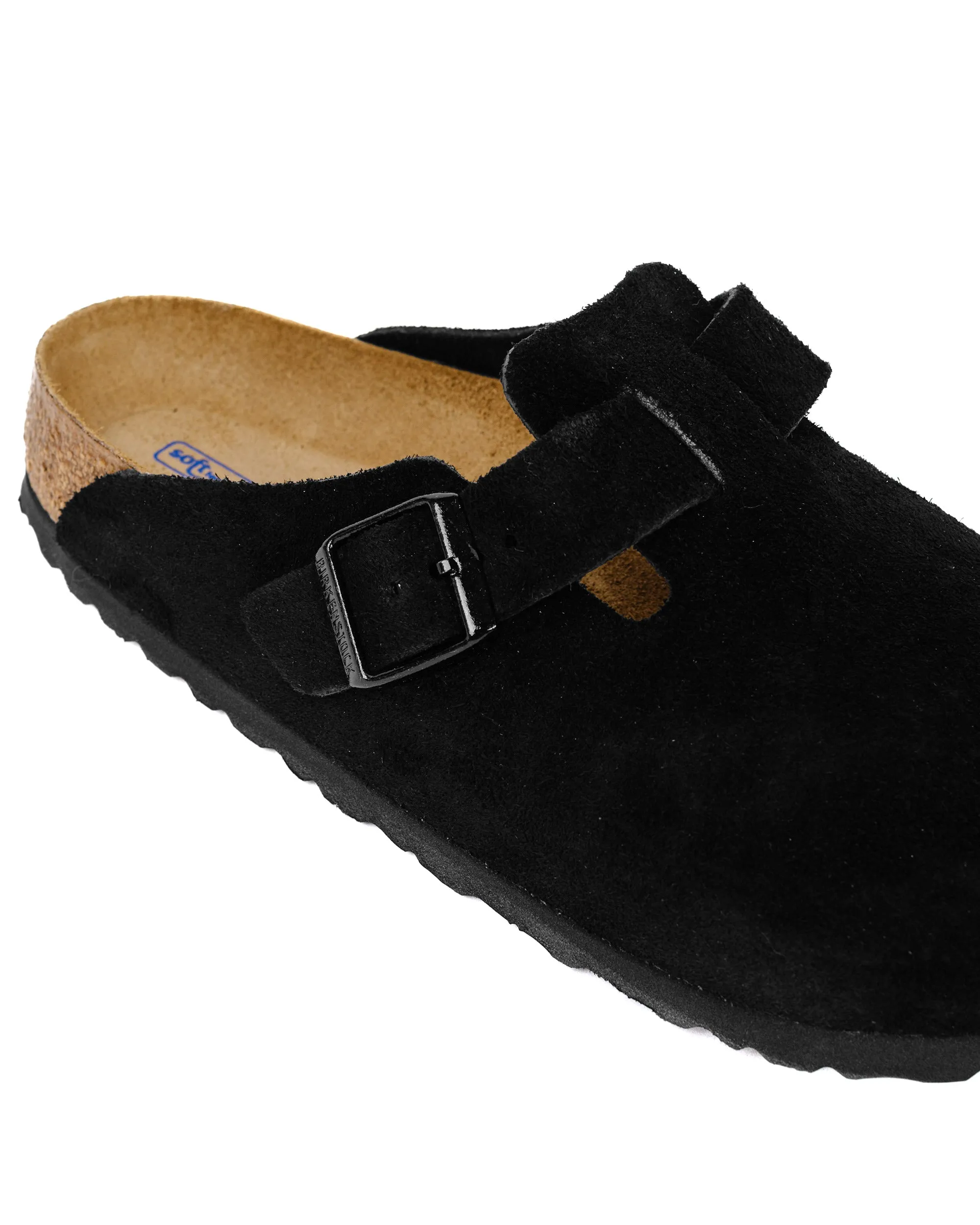 Birkenstock Boston Black Suede sold by Lost & Found product image thumbnail 3